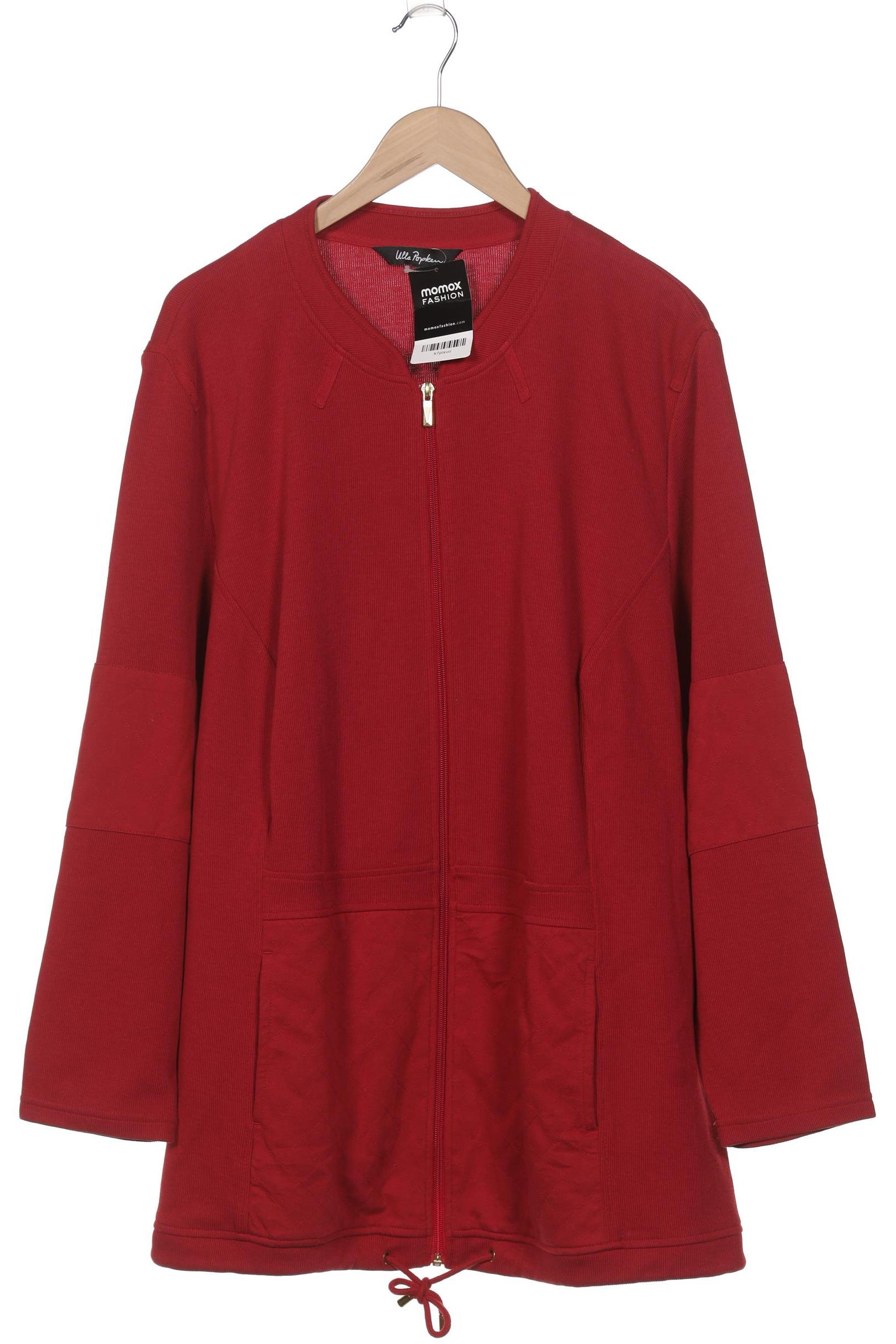 

Ulla Popken Damen Strickjacke, rot, Gr. 66