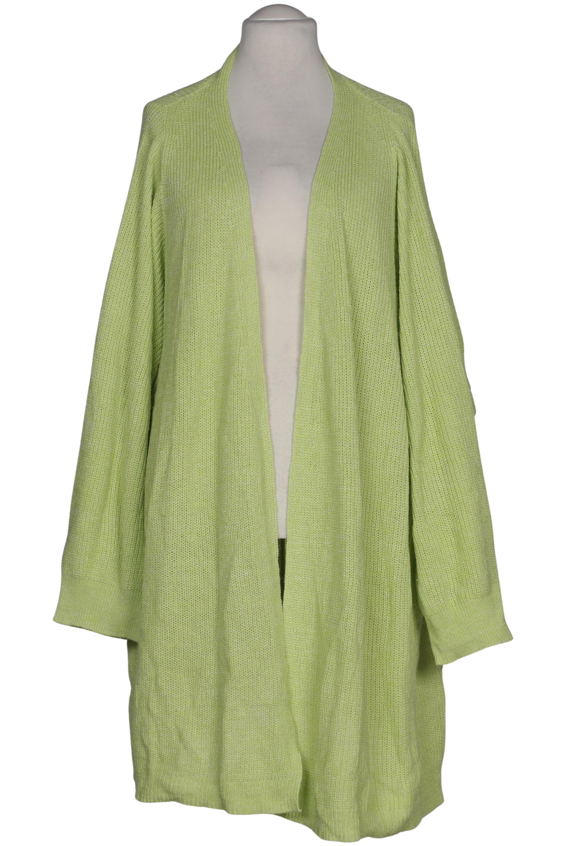 

Ulla Popken Damen Strickjacke, hellgrün, Gr. 62