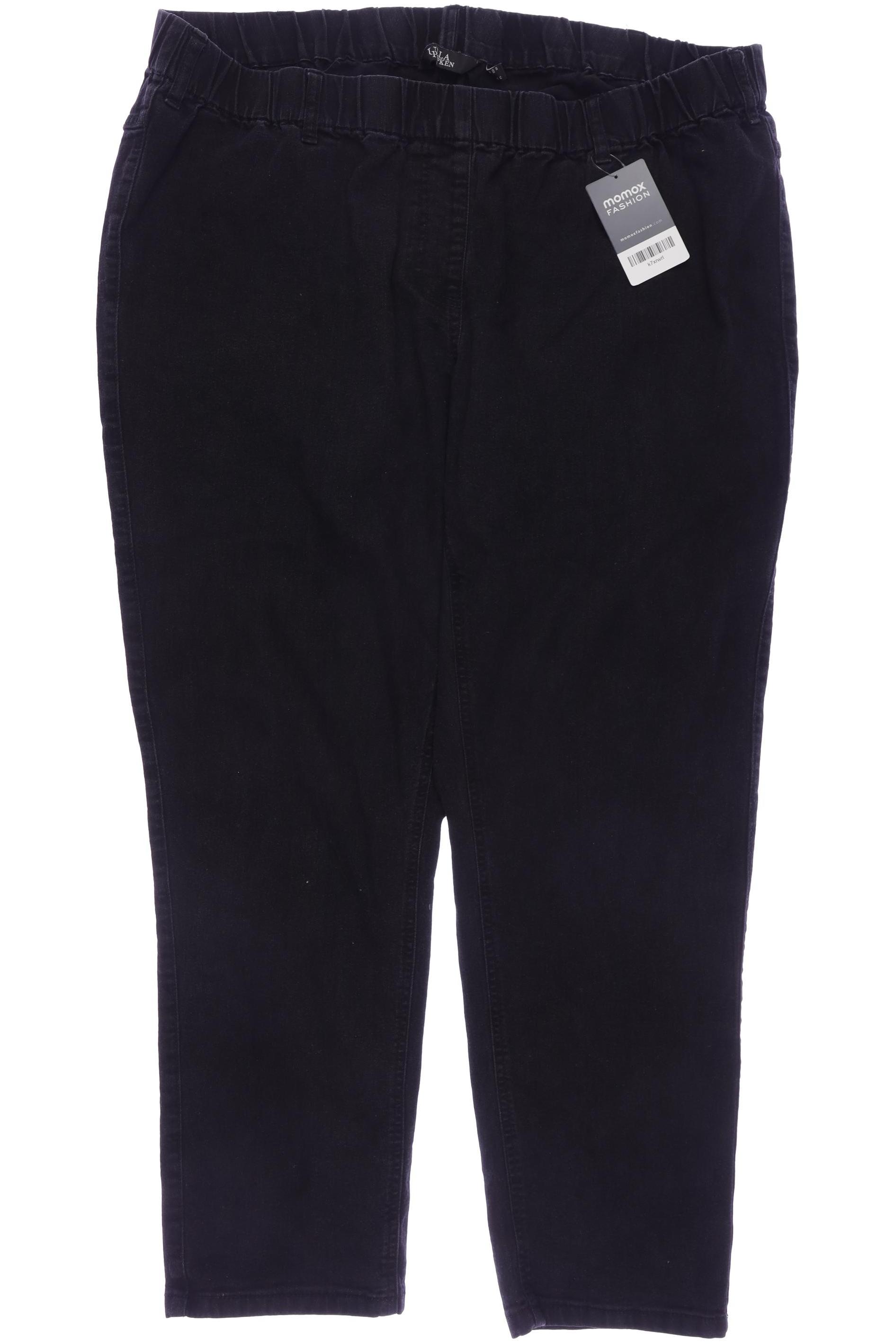 

Ulla Popken Damen Jeans, schwarz, Gr. 26