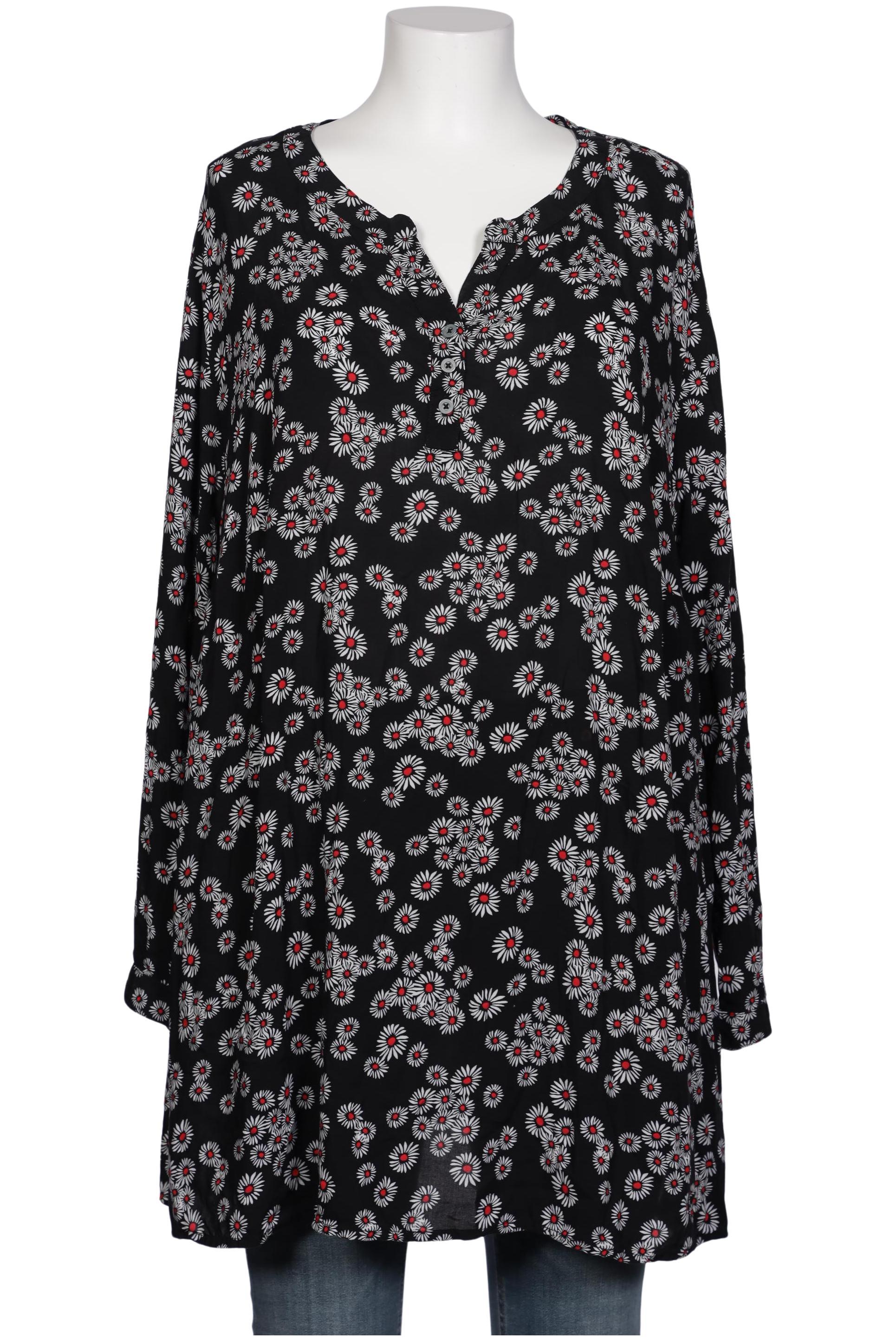 

Ulla Popken Damen Bluse, schwarz, Gr. 54