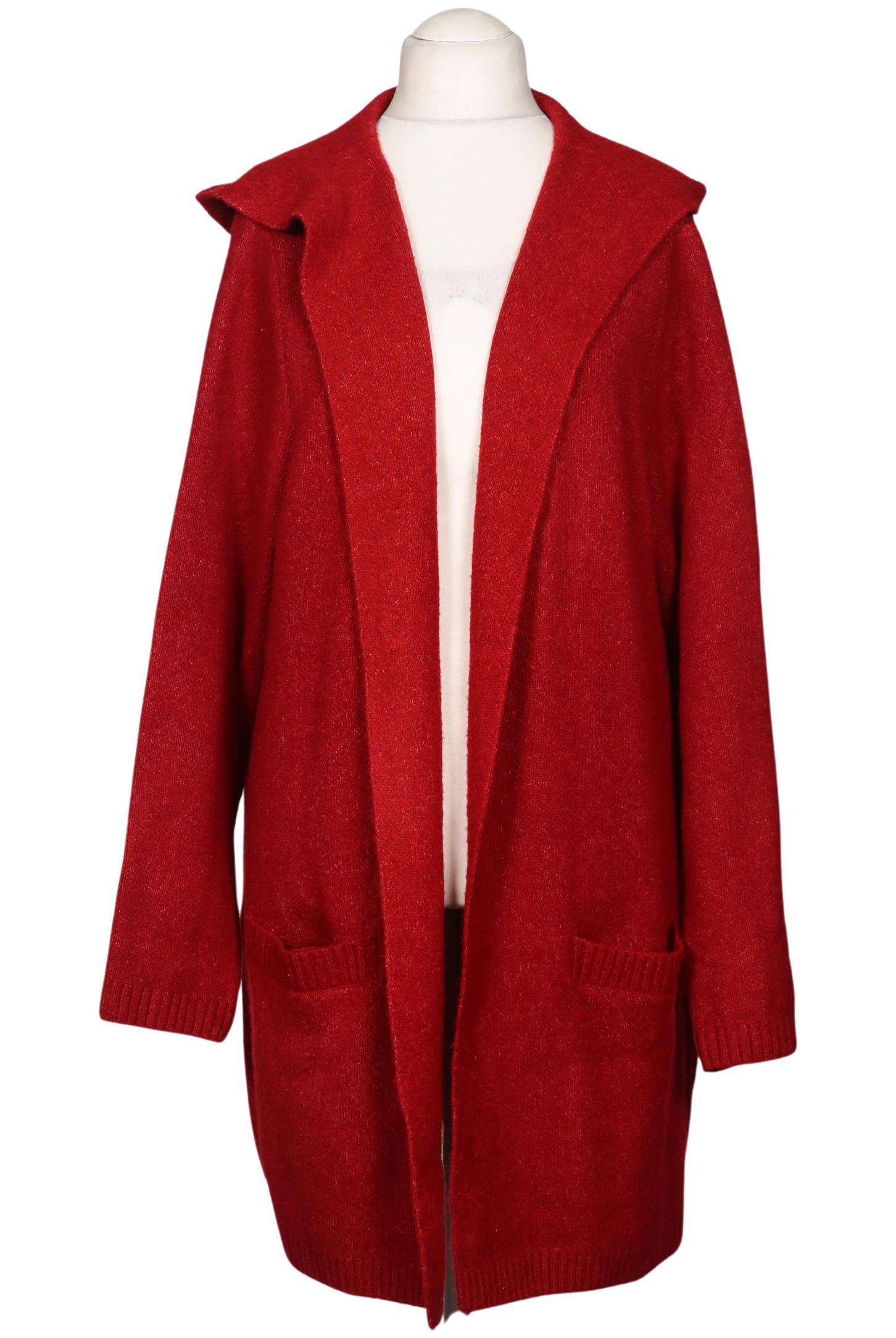 

Ulla Popken Damen Strickjacke, rot, Gr. 42