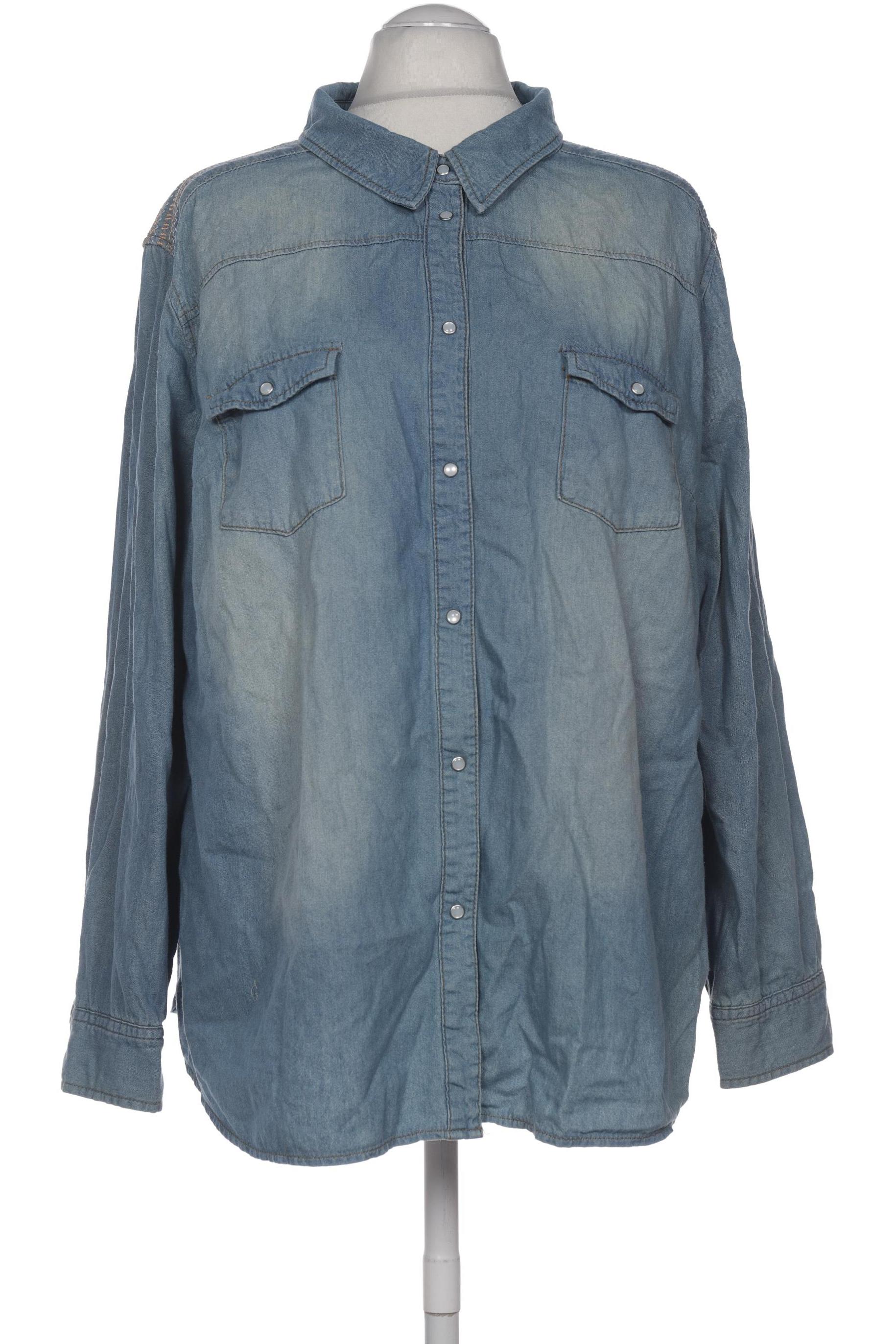 

Ulla Popken Damen Bluse, blau