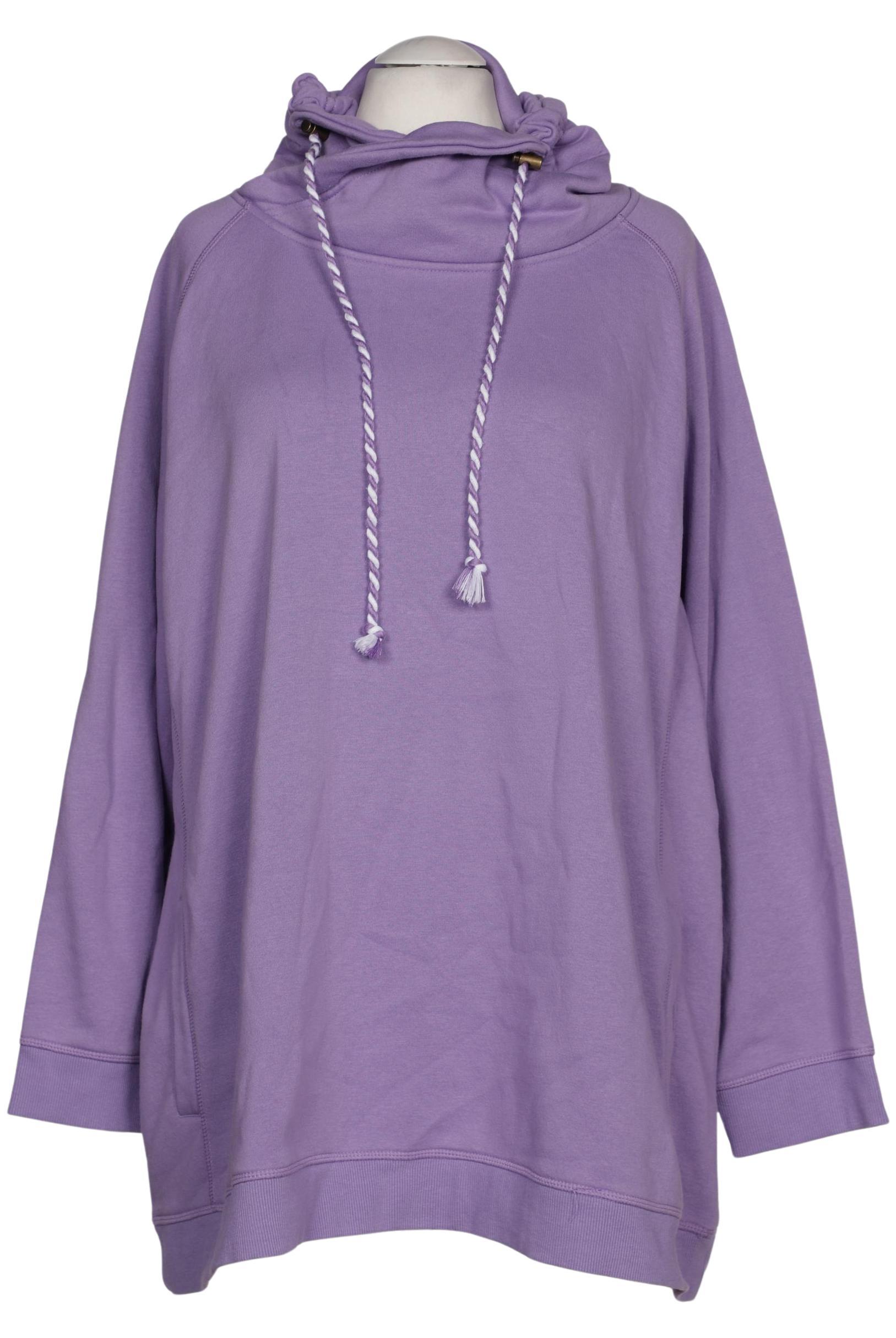 

Ulla Popken Damen Sweatshirt, flieder, Gr. 54