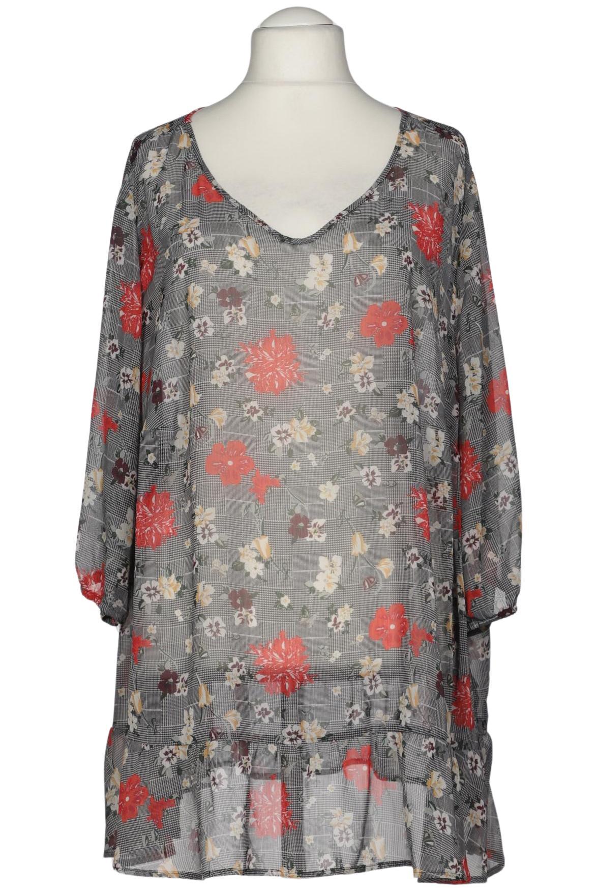 

Ulla Popken Damen Bluse, grau, Gr. 54