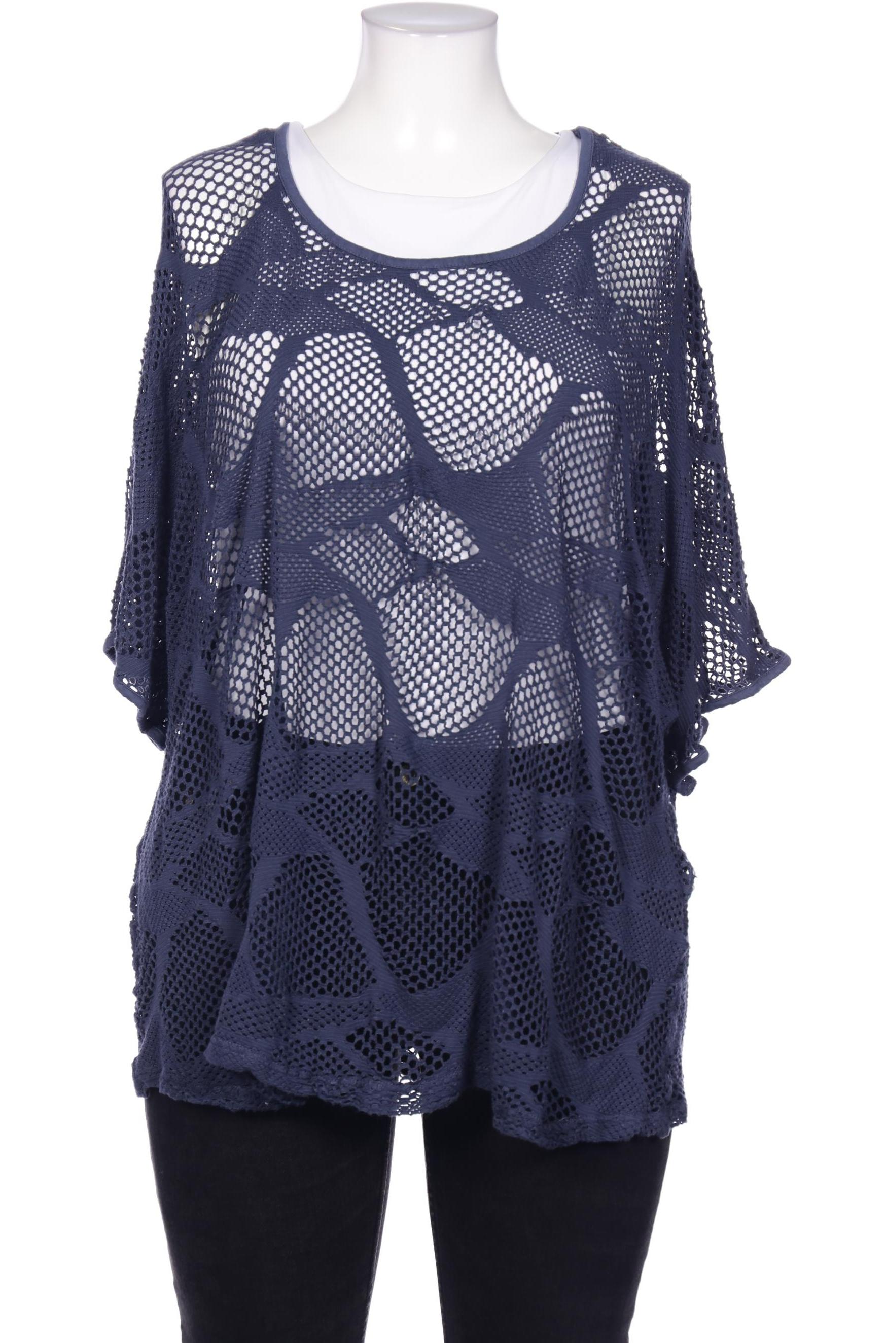 

Ulla Popken Damen T-Shirt, marineblau, Gr. 46