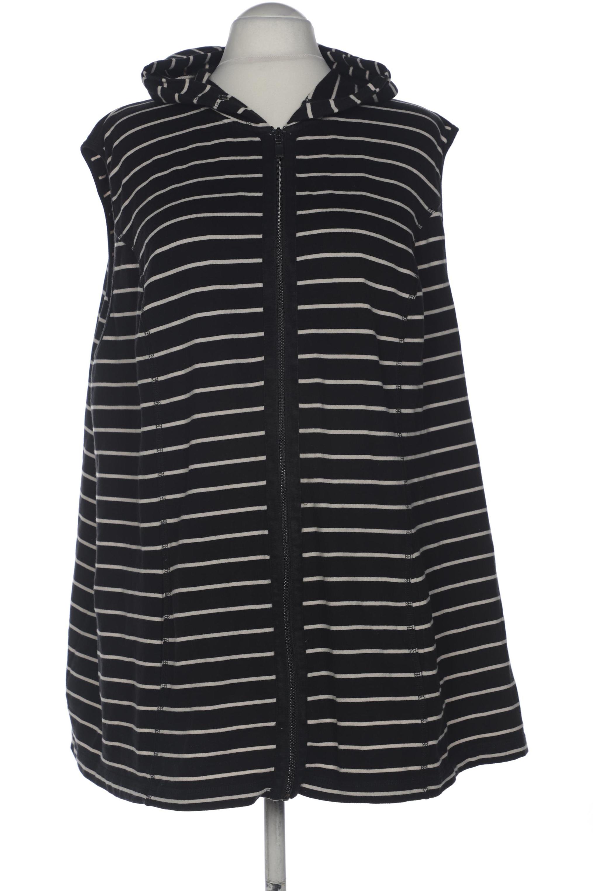 

Ulla Popken Damen Kapuzenpullover, schwarz, Gr. 54
