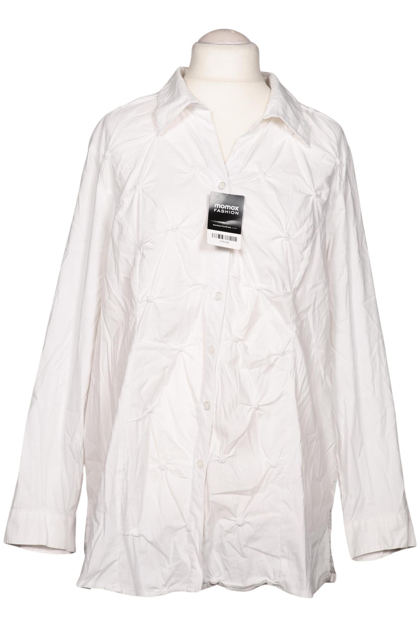 

Ulla Popken Damen Bluse, weiß, Gr. 46