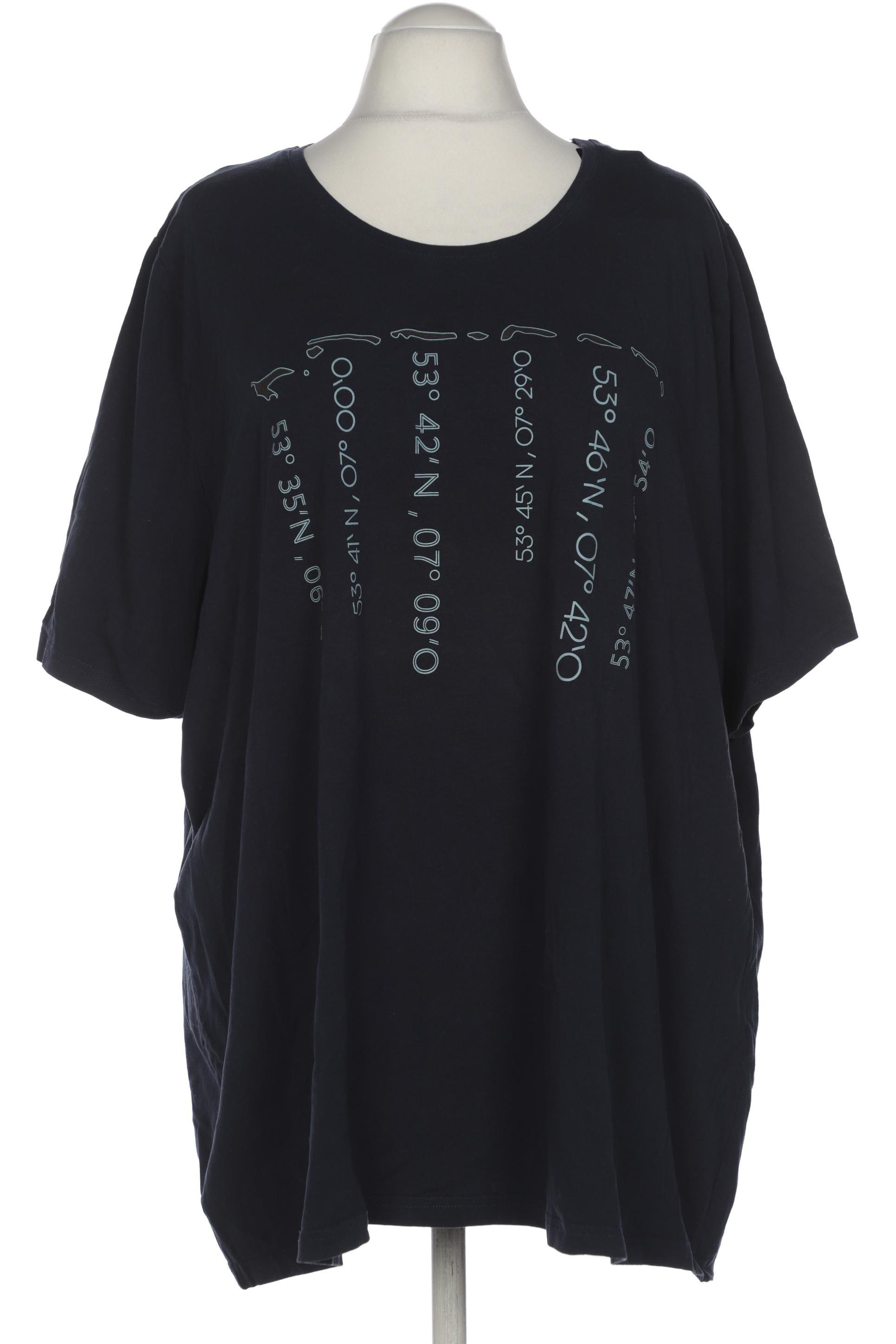 

Ulla Popken Damen T-Shirt, marineblau, Gr. 52