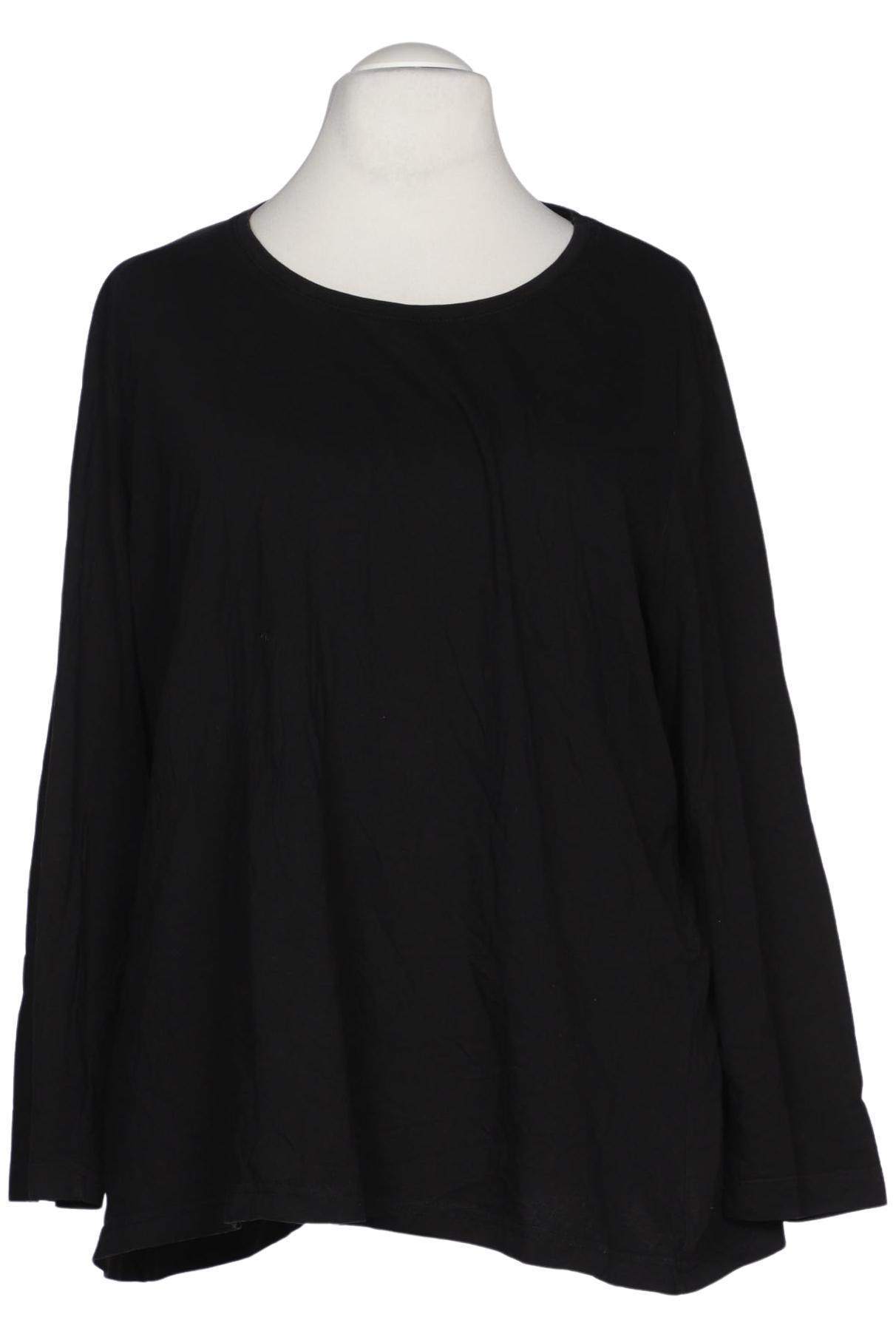 

Ulla Popken Damen Langarmshirt, schwarz, Gr. 54