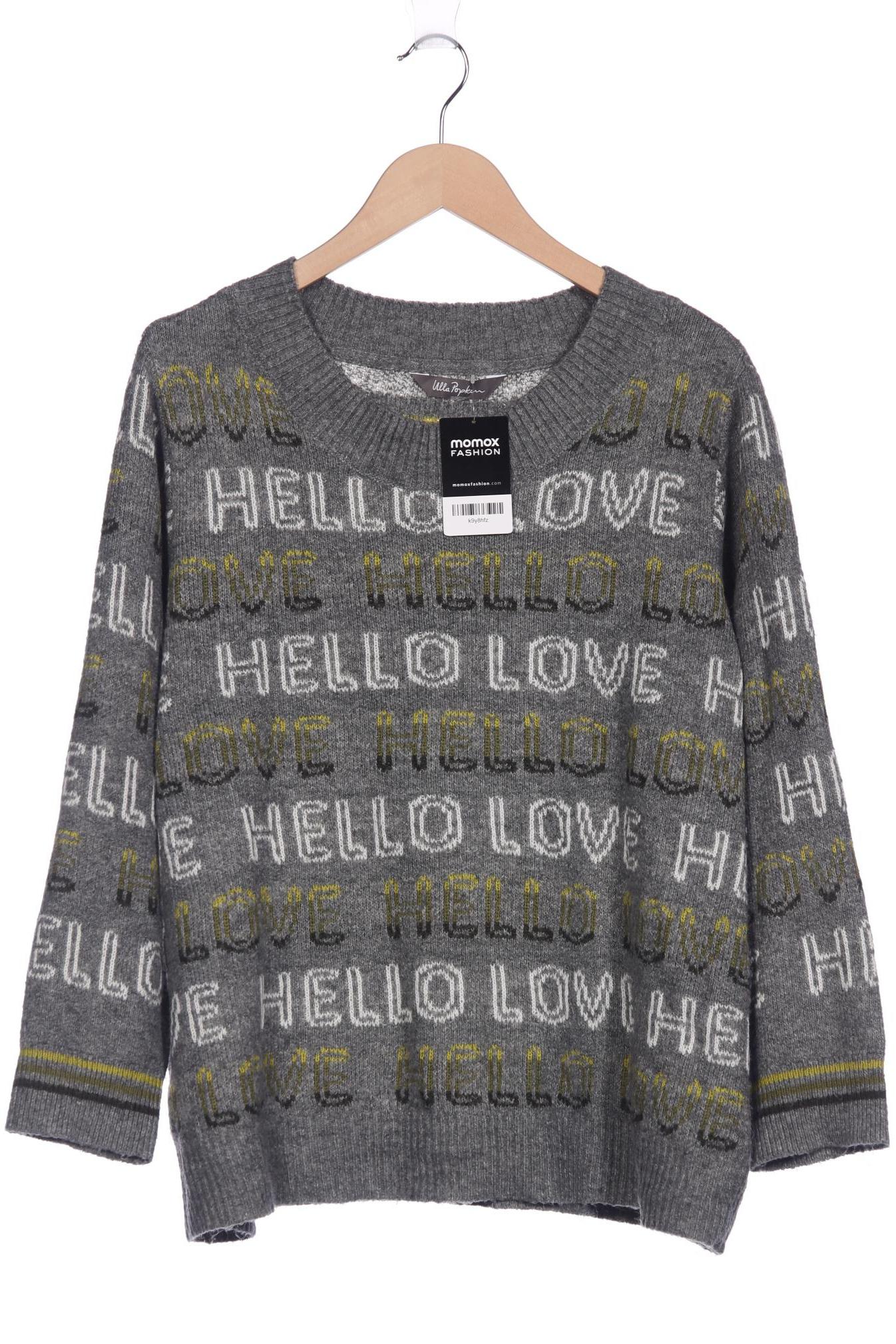 

Ulla Popken Damen Pullover, grau, Gr. 46