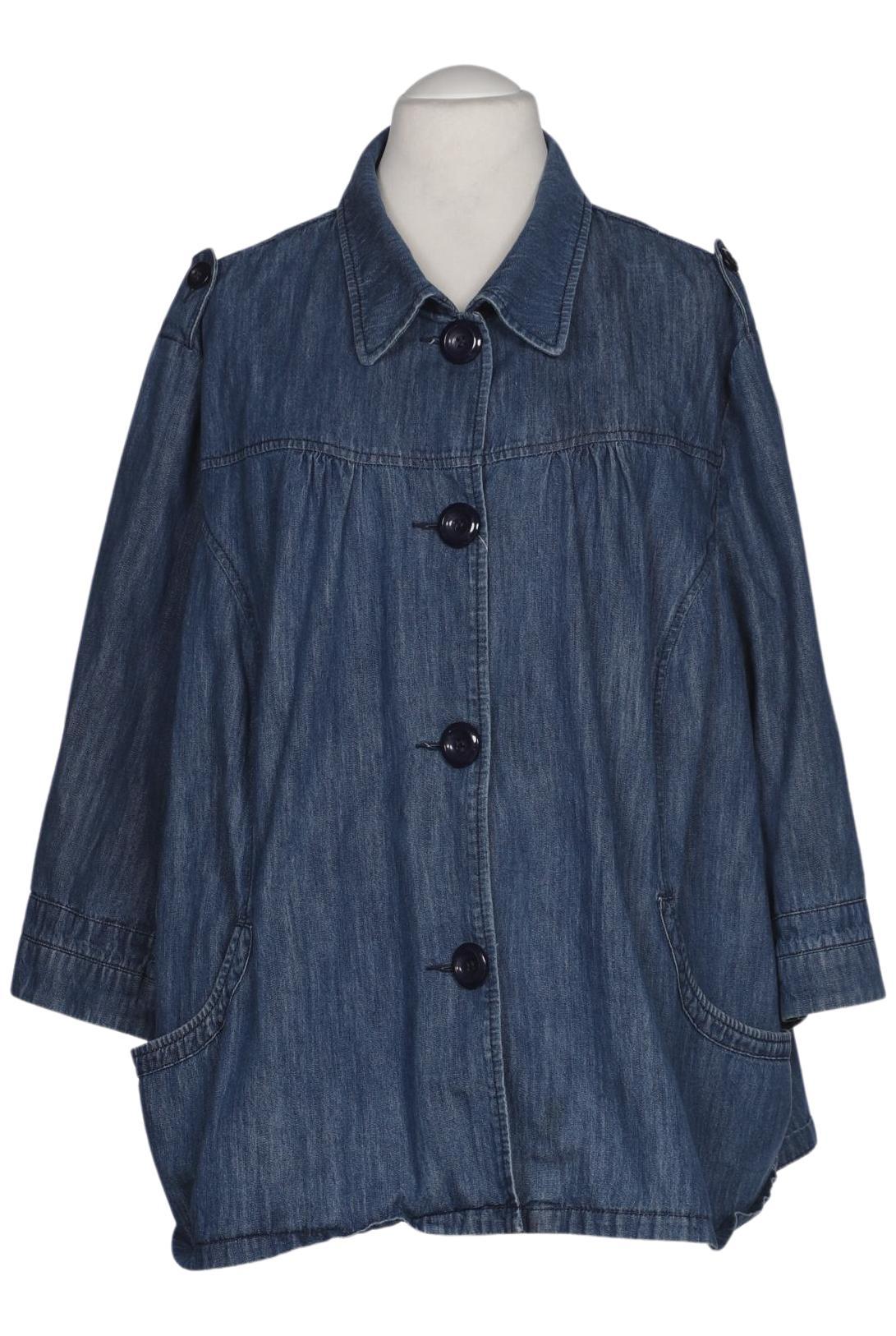 

Ulla Popken Damen Jacke, blau, Gr. 54