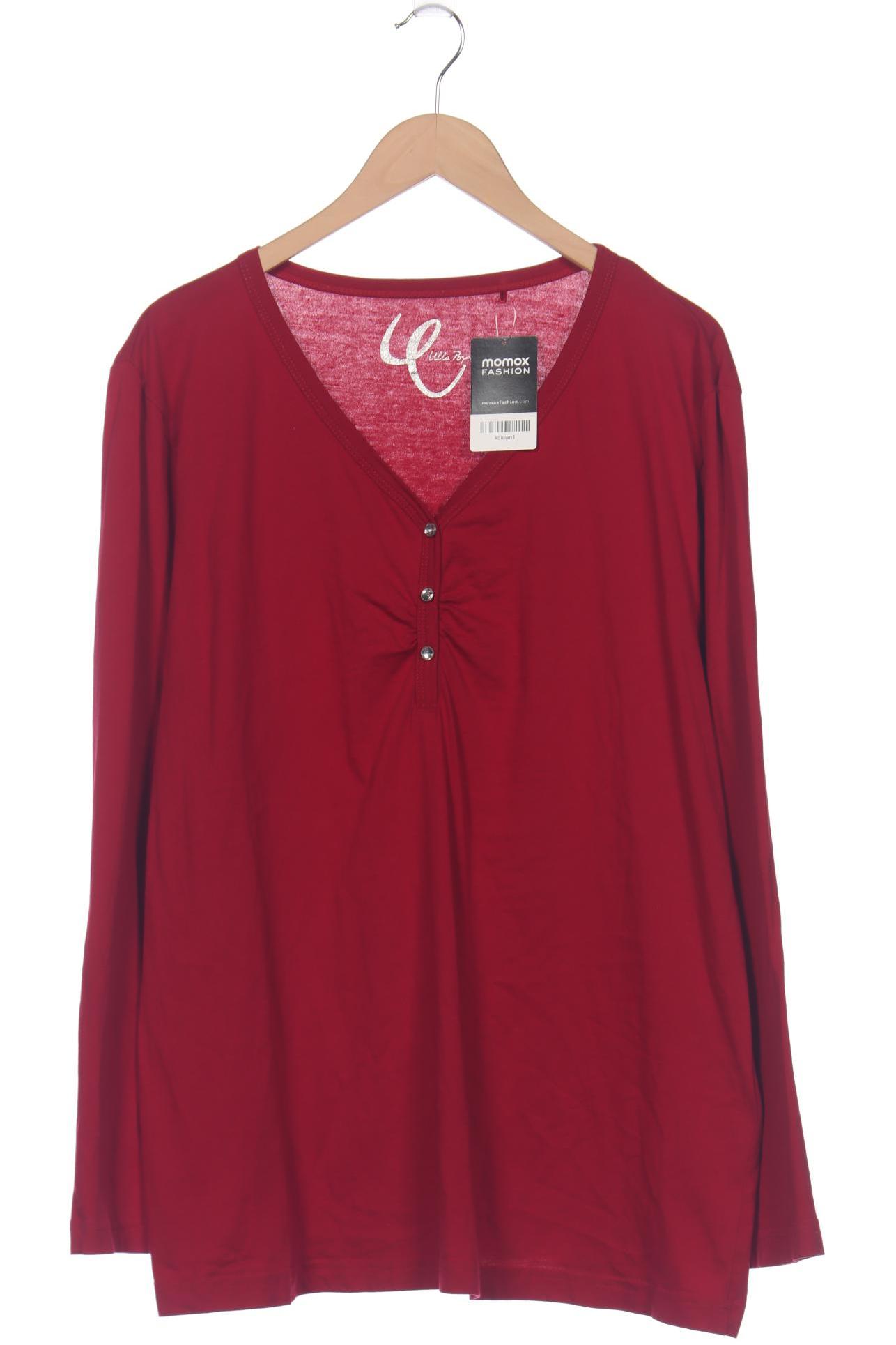 

Ulla Popken Damen Langarmshirt, rot, Gr. 50