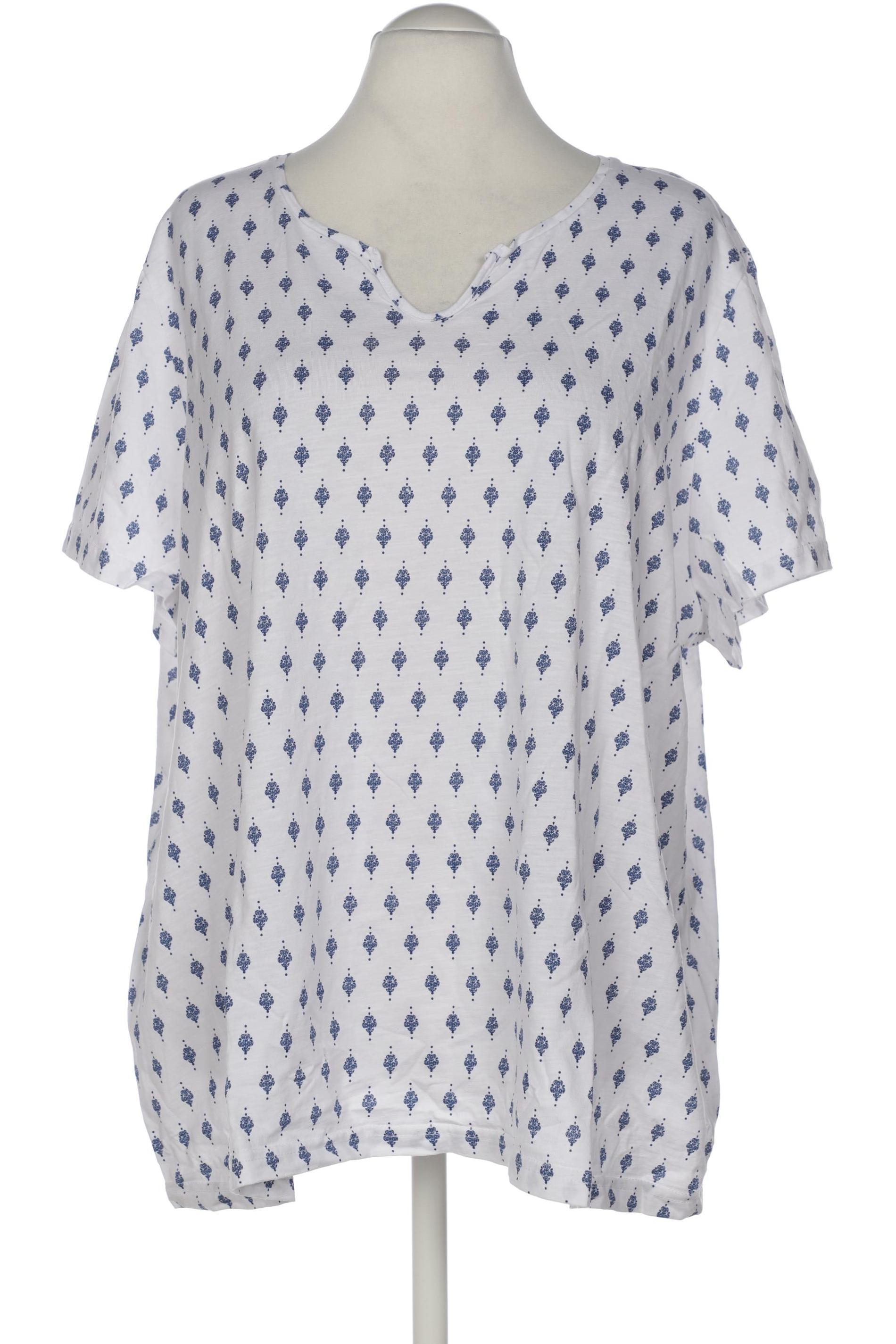 

Ulla Popken Damen T-Shirt, weiß, Gr. 54