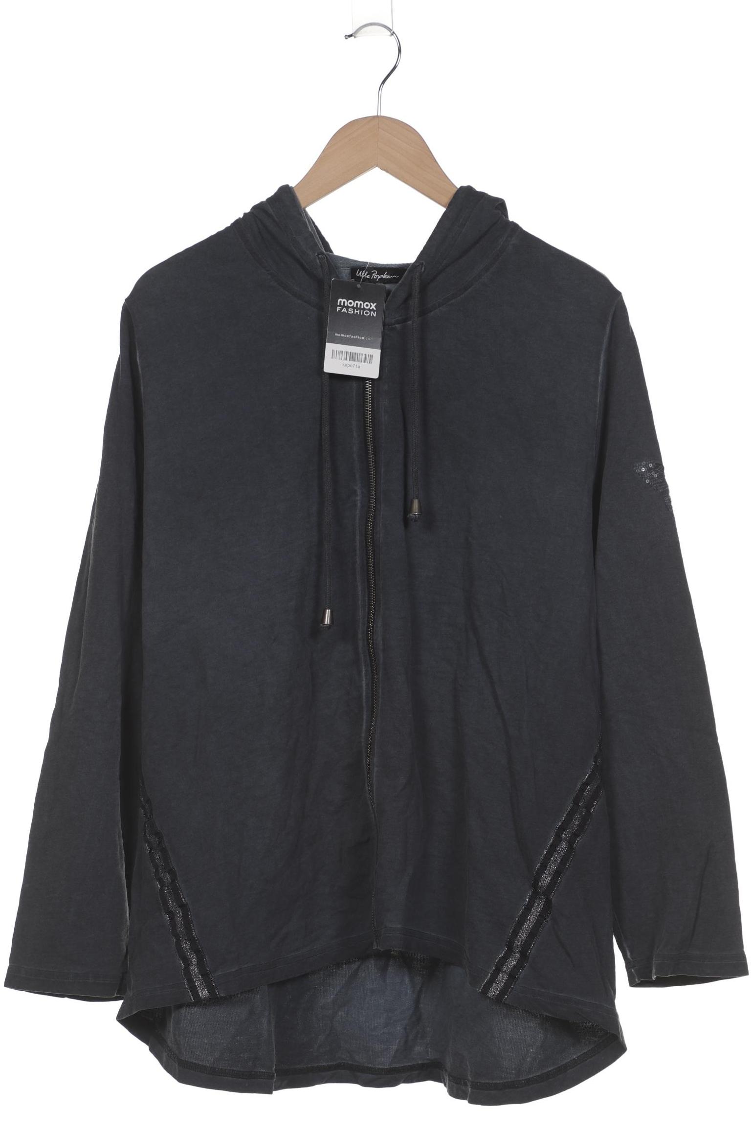 

Ulla Popken Damen Kapuzenpullover, marineblau, Gr. 48