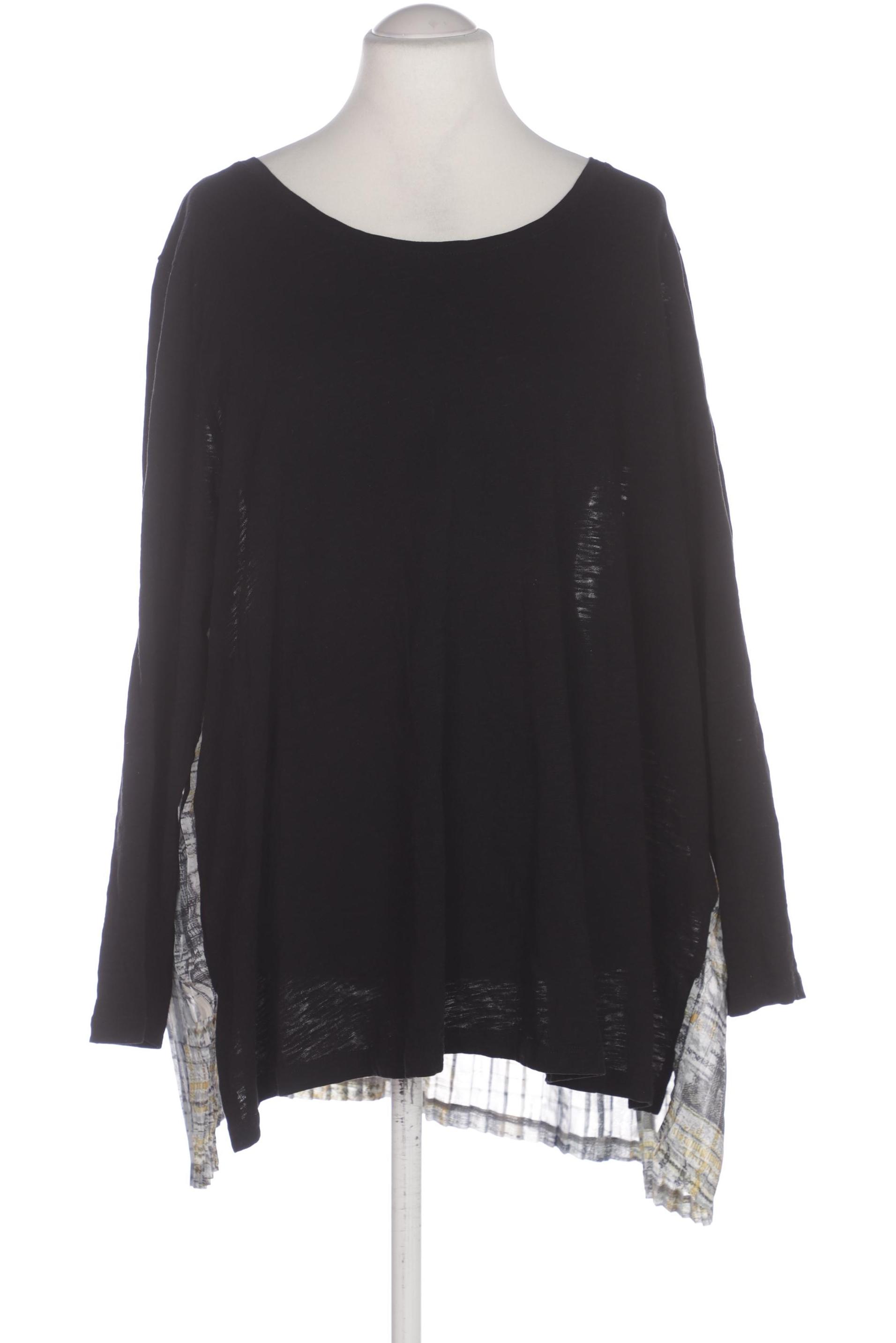 

Ulla Popken Damen Langarmshirt, schwarz, Gr. 54