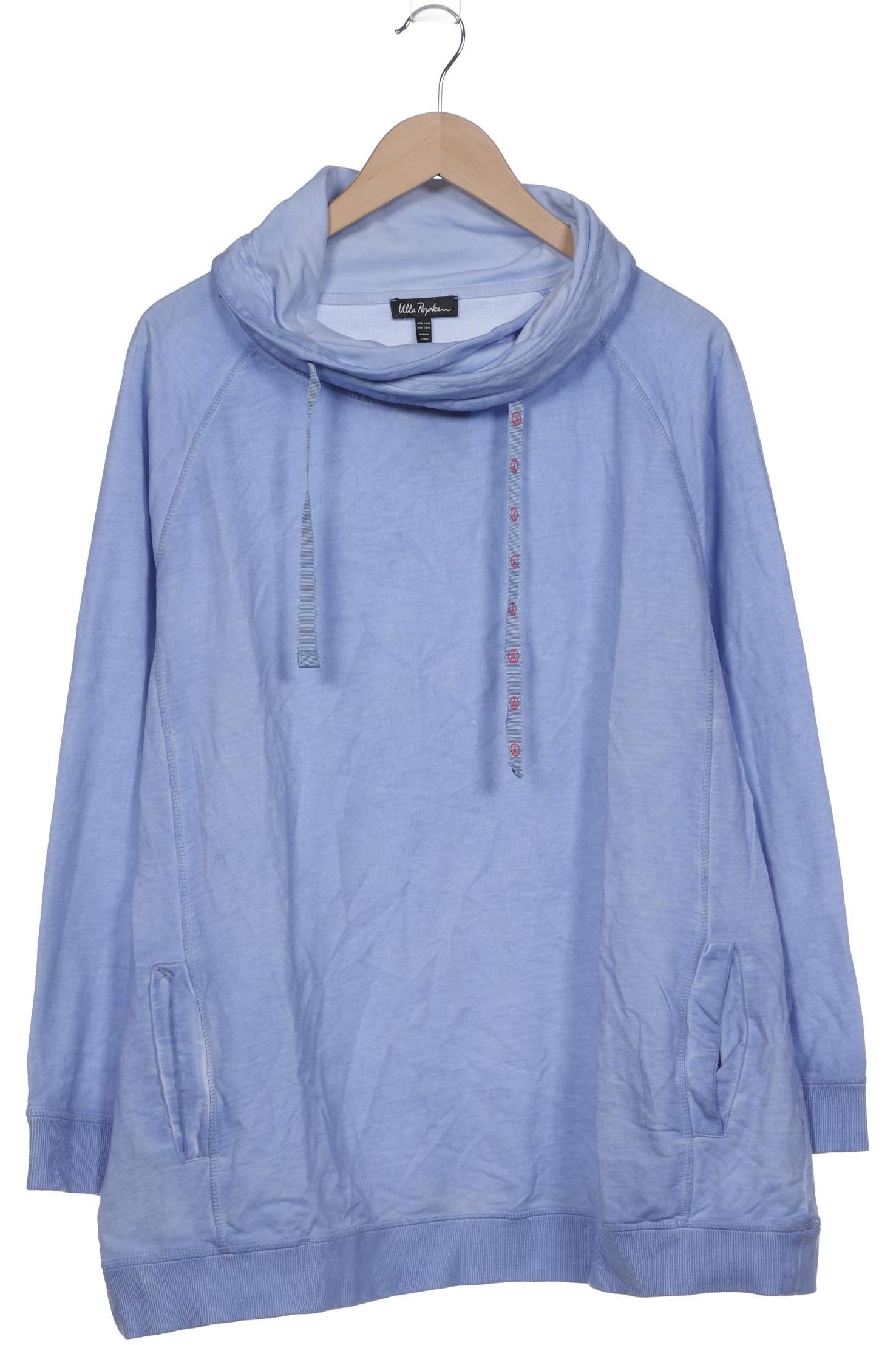 

Ulla Popken Damen Sweatshirt, blau, Gr. 46