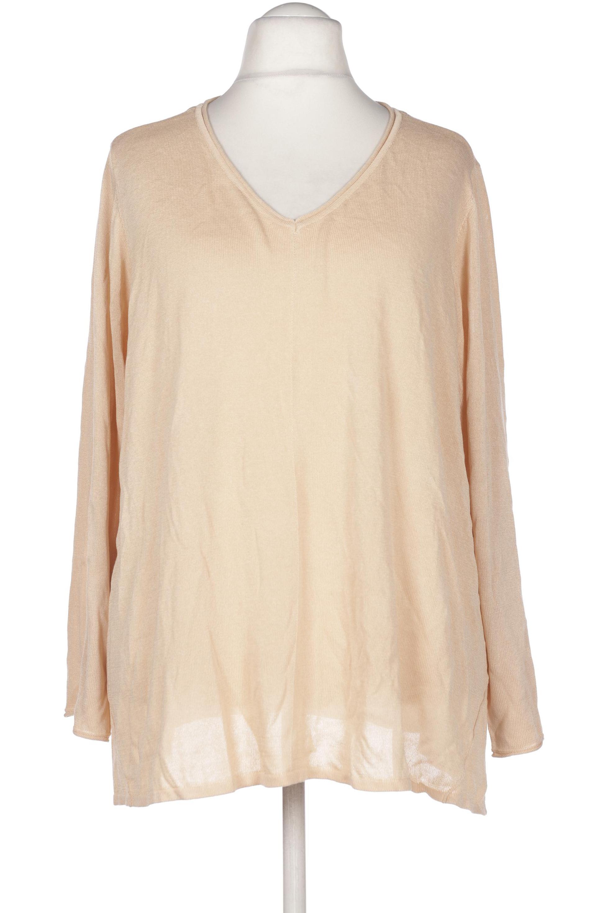 

Ulla Popken Damen Pullover, beige, Gr. 62