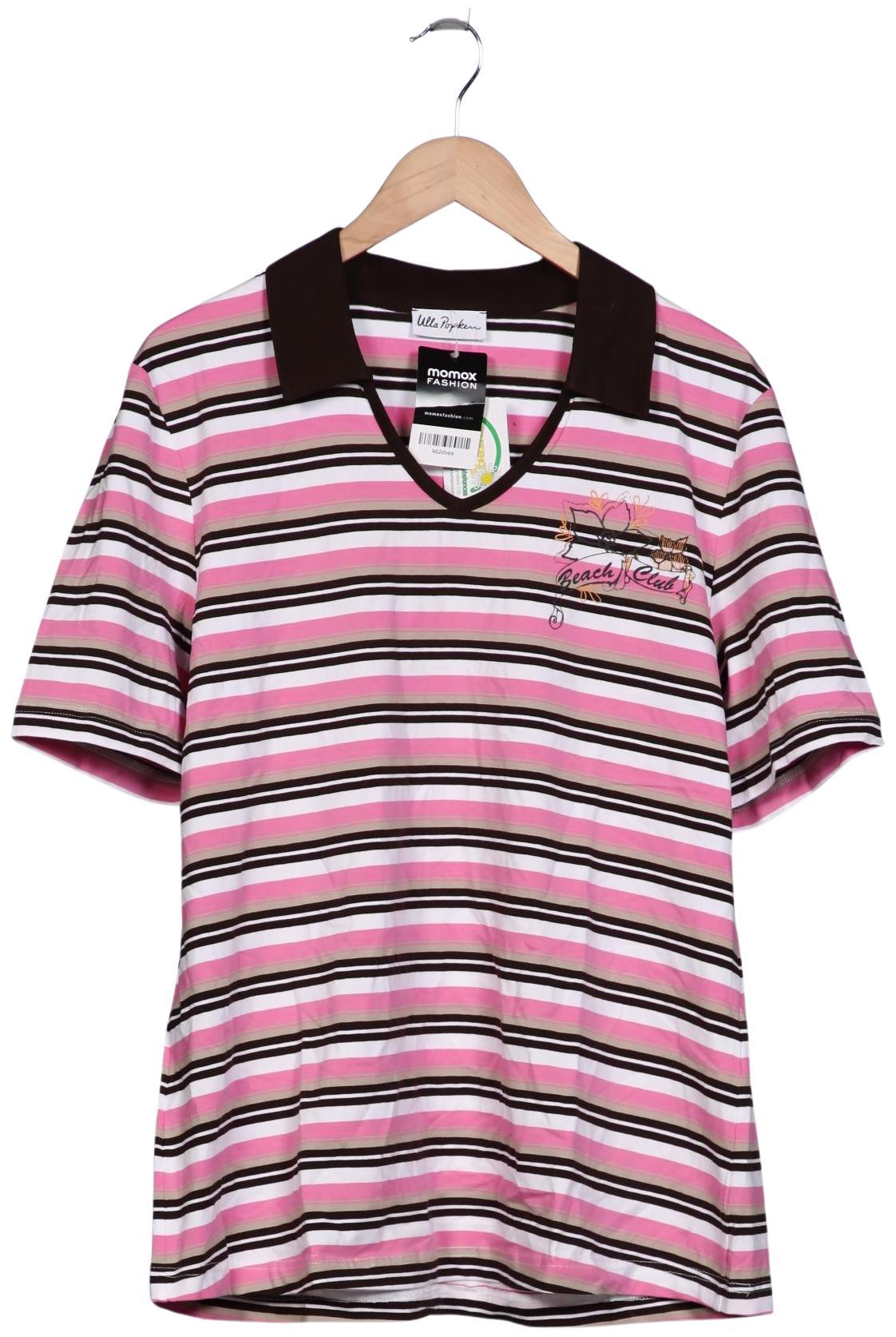 

Ulla Popken Damen Poloshirt, pink, Gr. 46