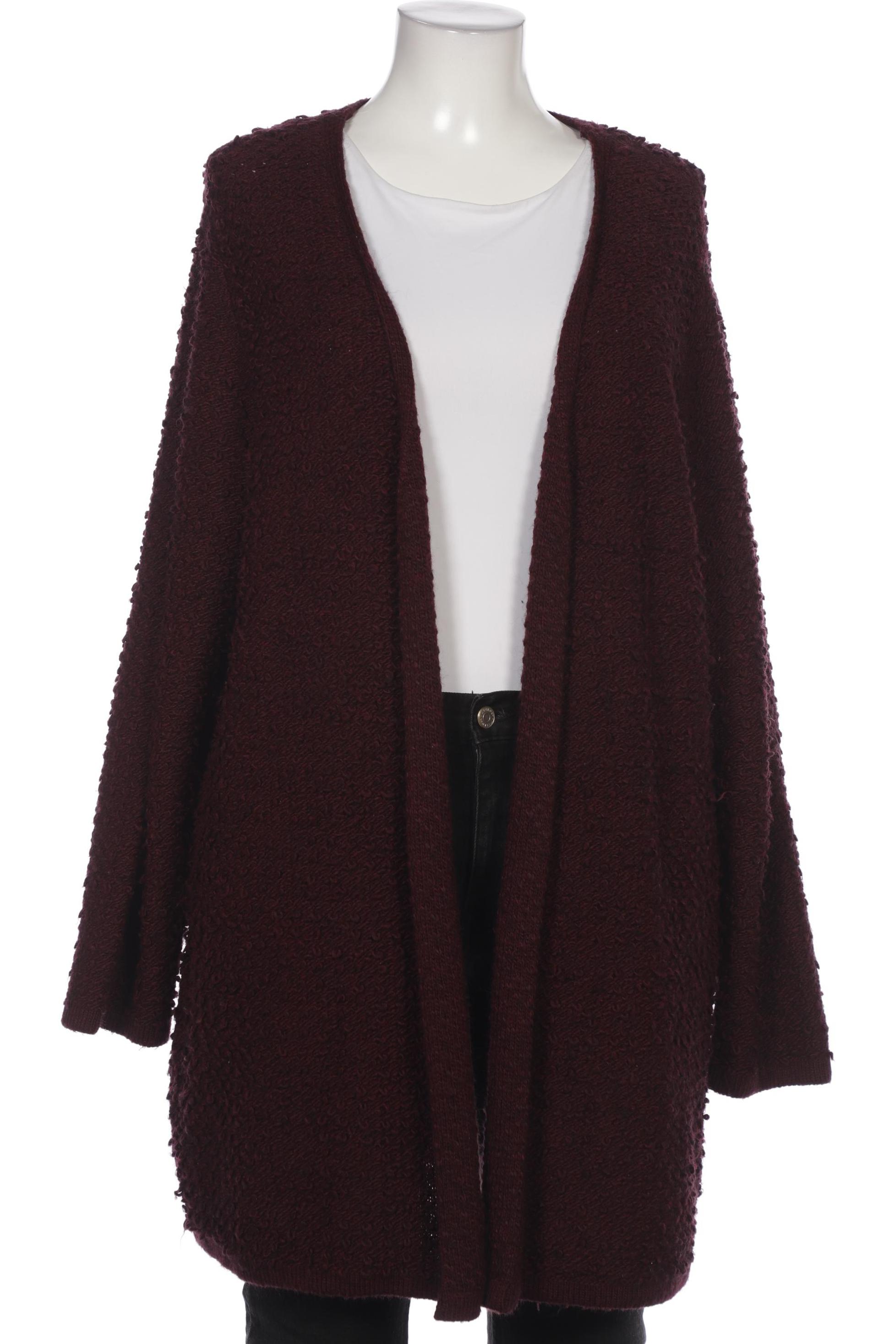 

Ulla Popken Damen Strickjacke, bordeaux, Gr. 50