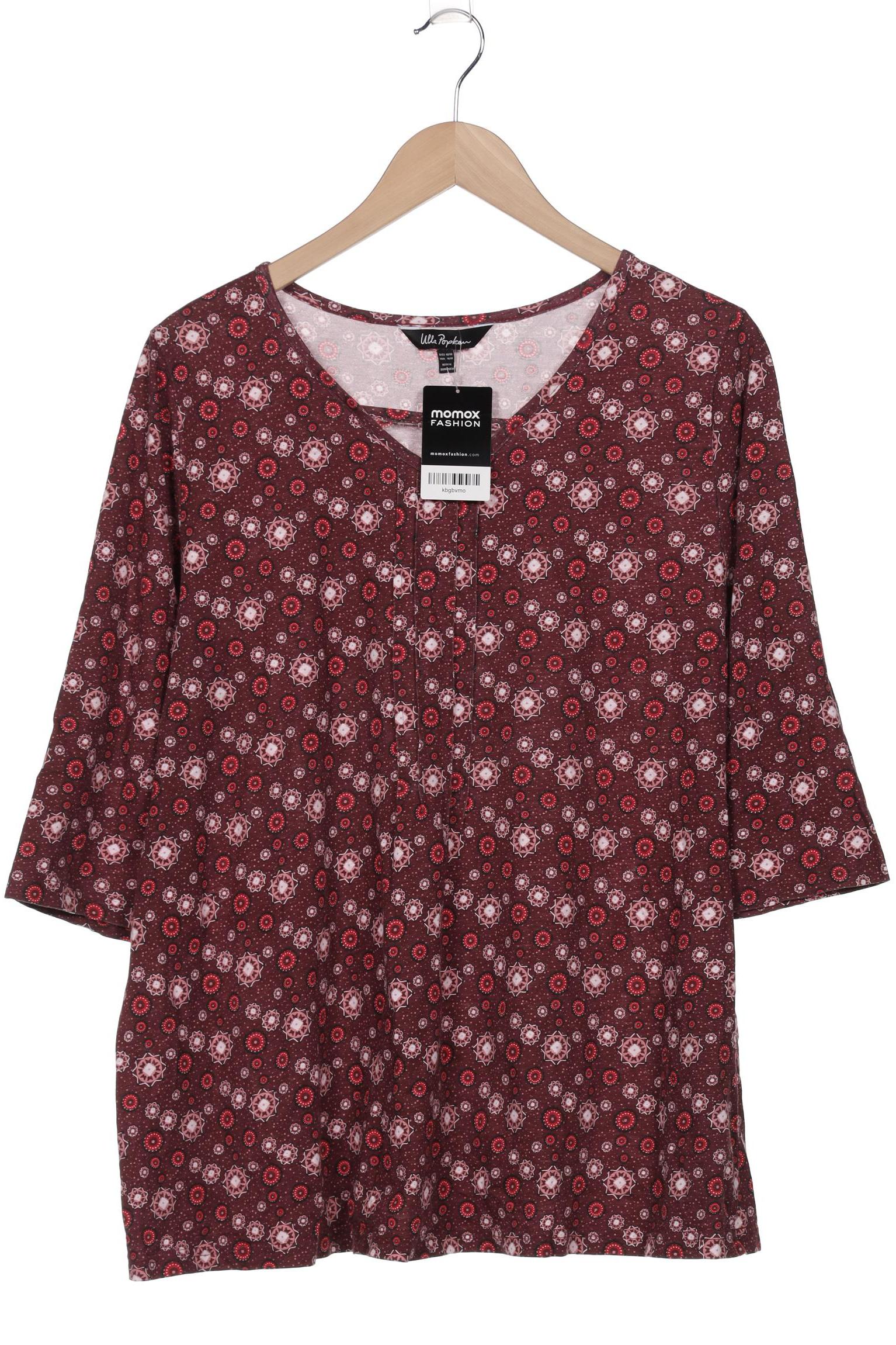 

Ulla Popken Damen T-Shirt, bordeaux, Gr. 46