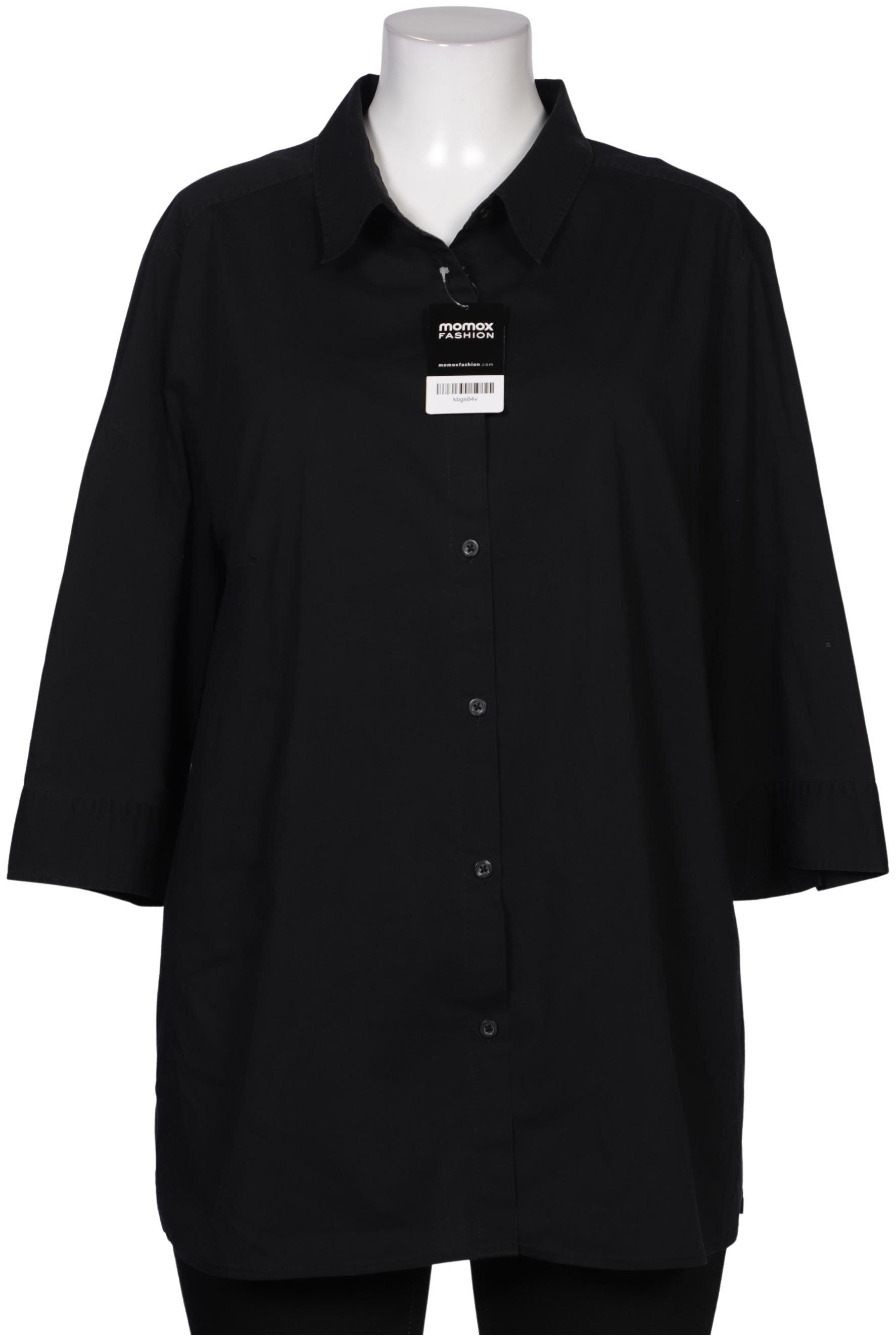 

Ulla Popken Damen Bluse, schwarz, Gr. 52