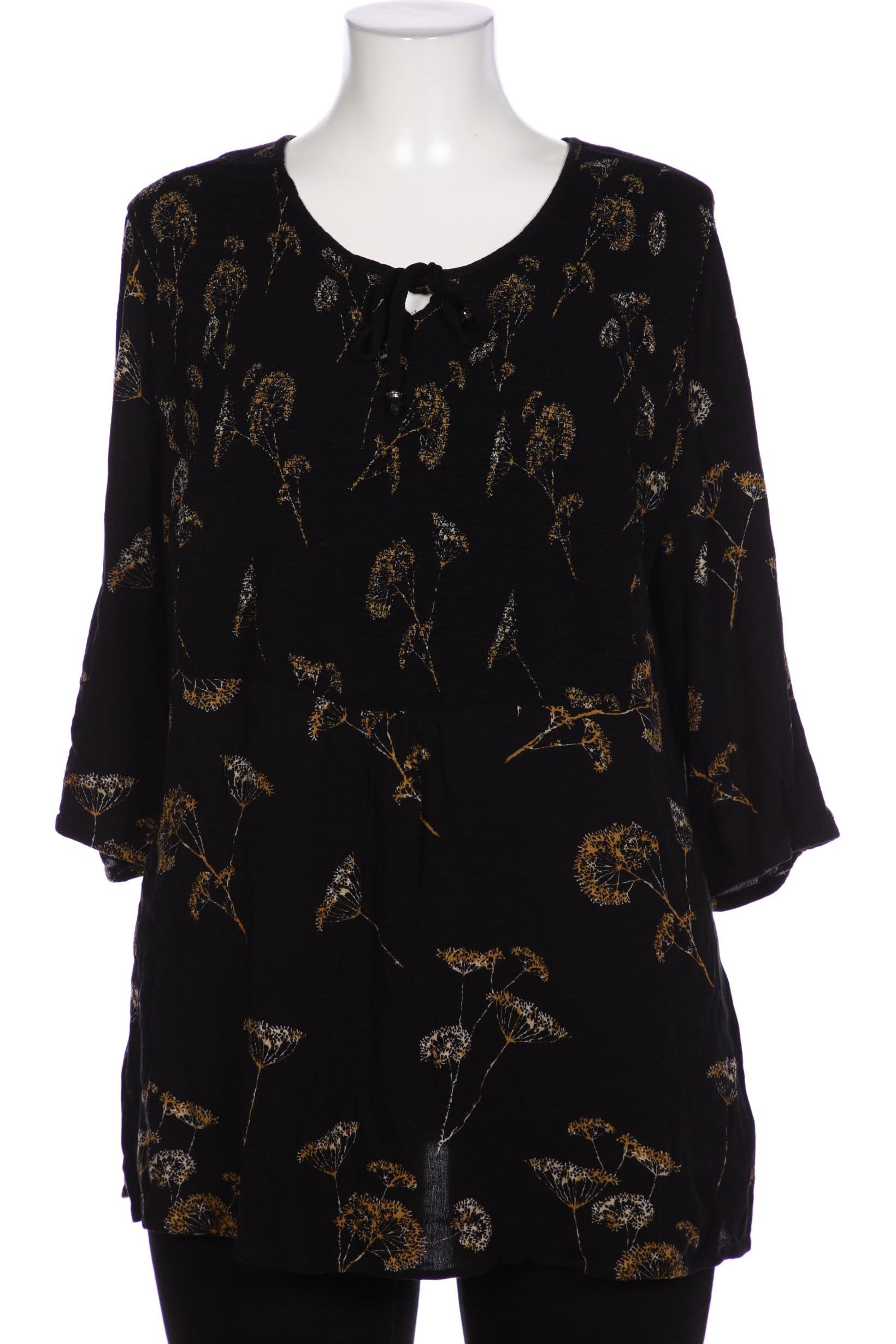 

Ulla Popken Damen Bluse, schwarz, Gr. 46