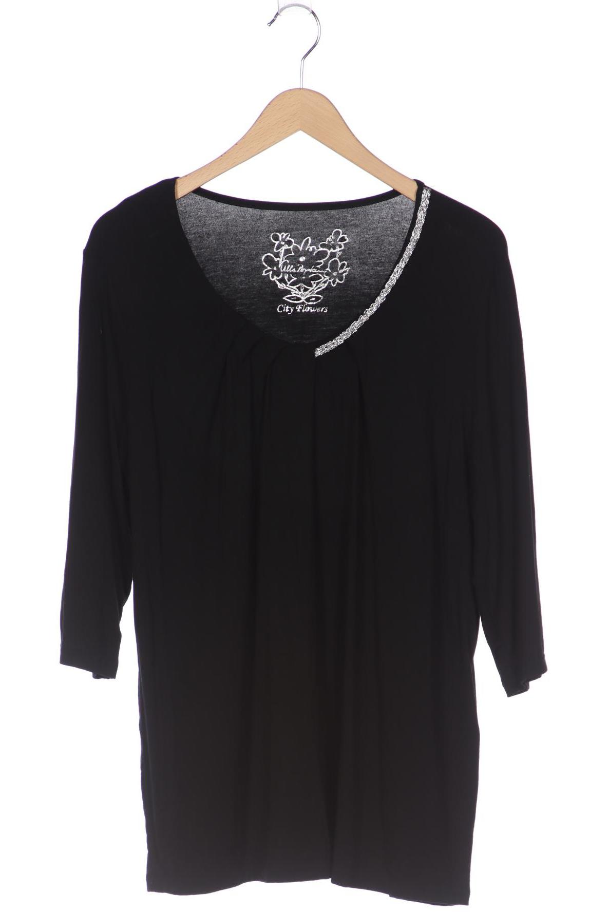 

Ulla Popken Damen Langarmshirt, schwarz