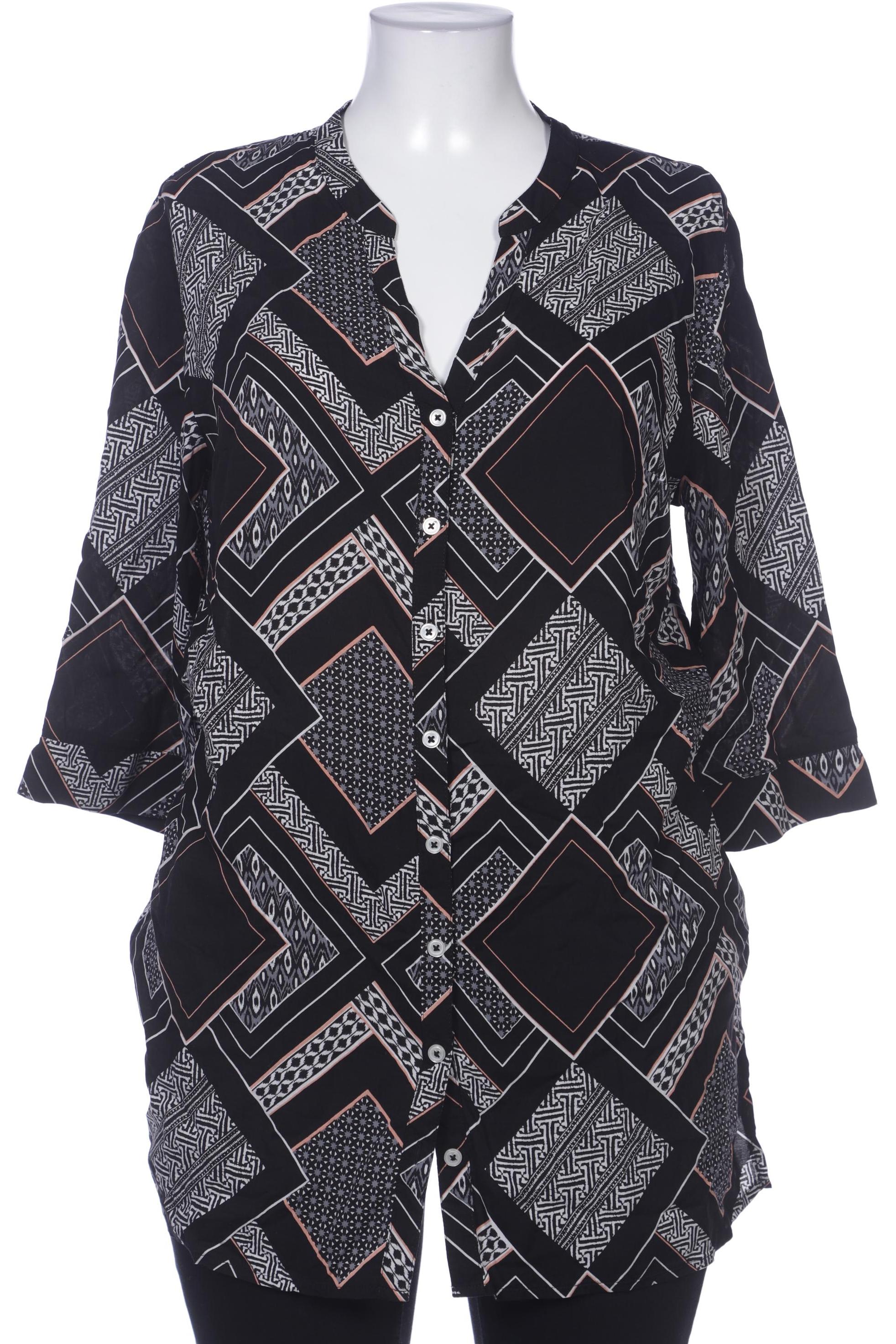 

Ulla Popken Damen Bluse, schwarz, Gr. 42