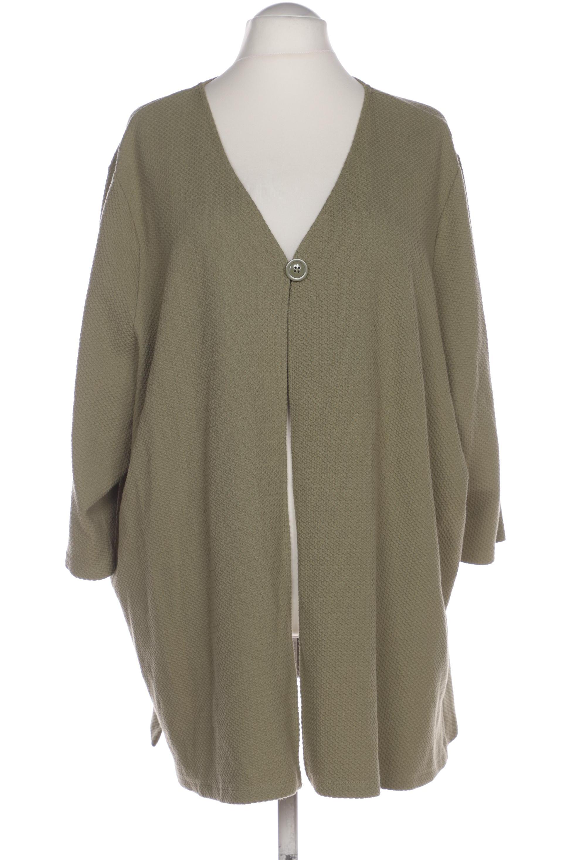 

Ulla Popken Damen Strickjacke, grün, Gr. 58