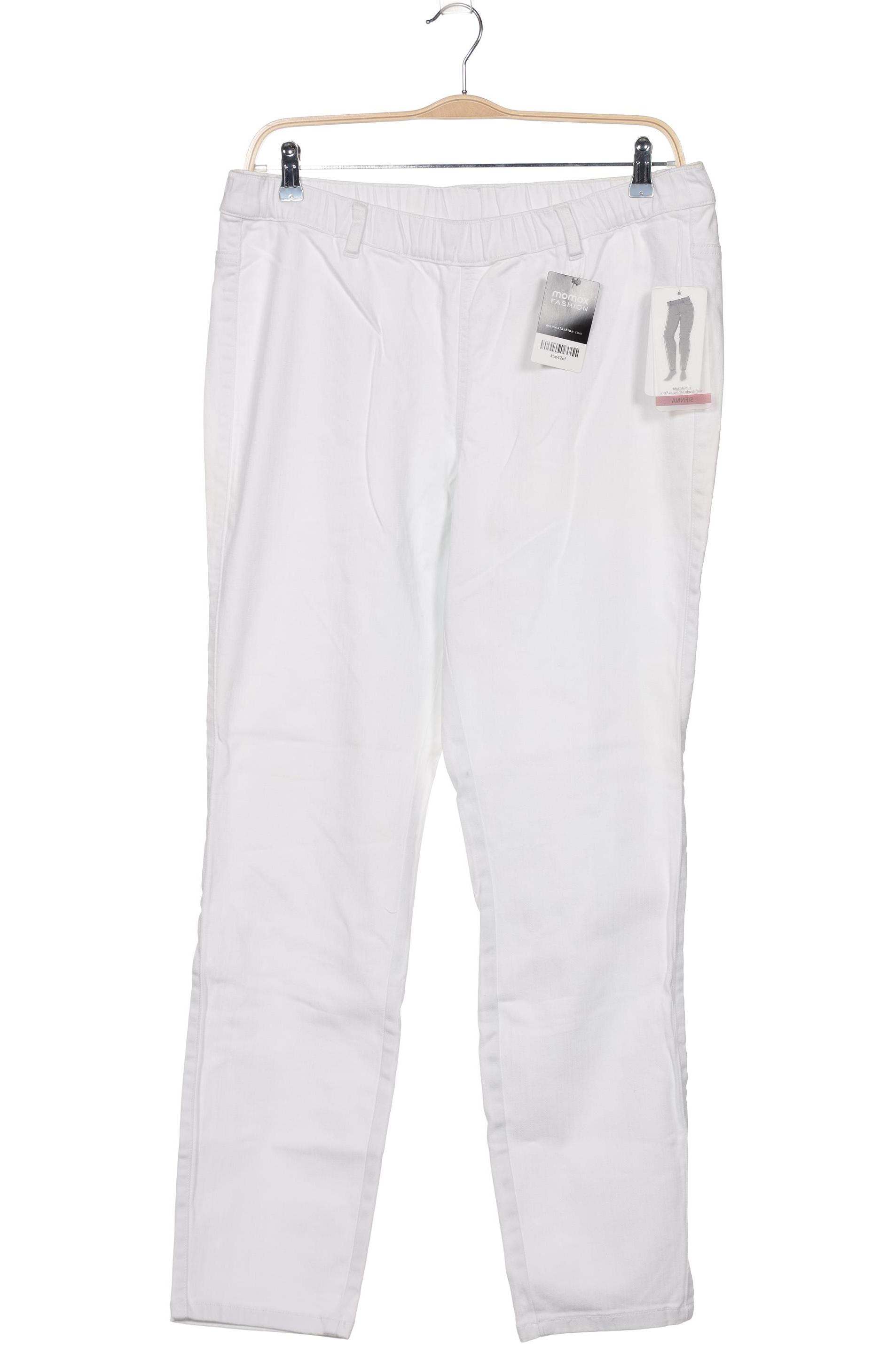 

Ulla Popken Damen Jeans, weiß, Gr. 44