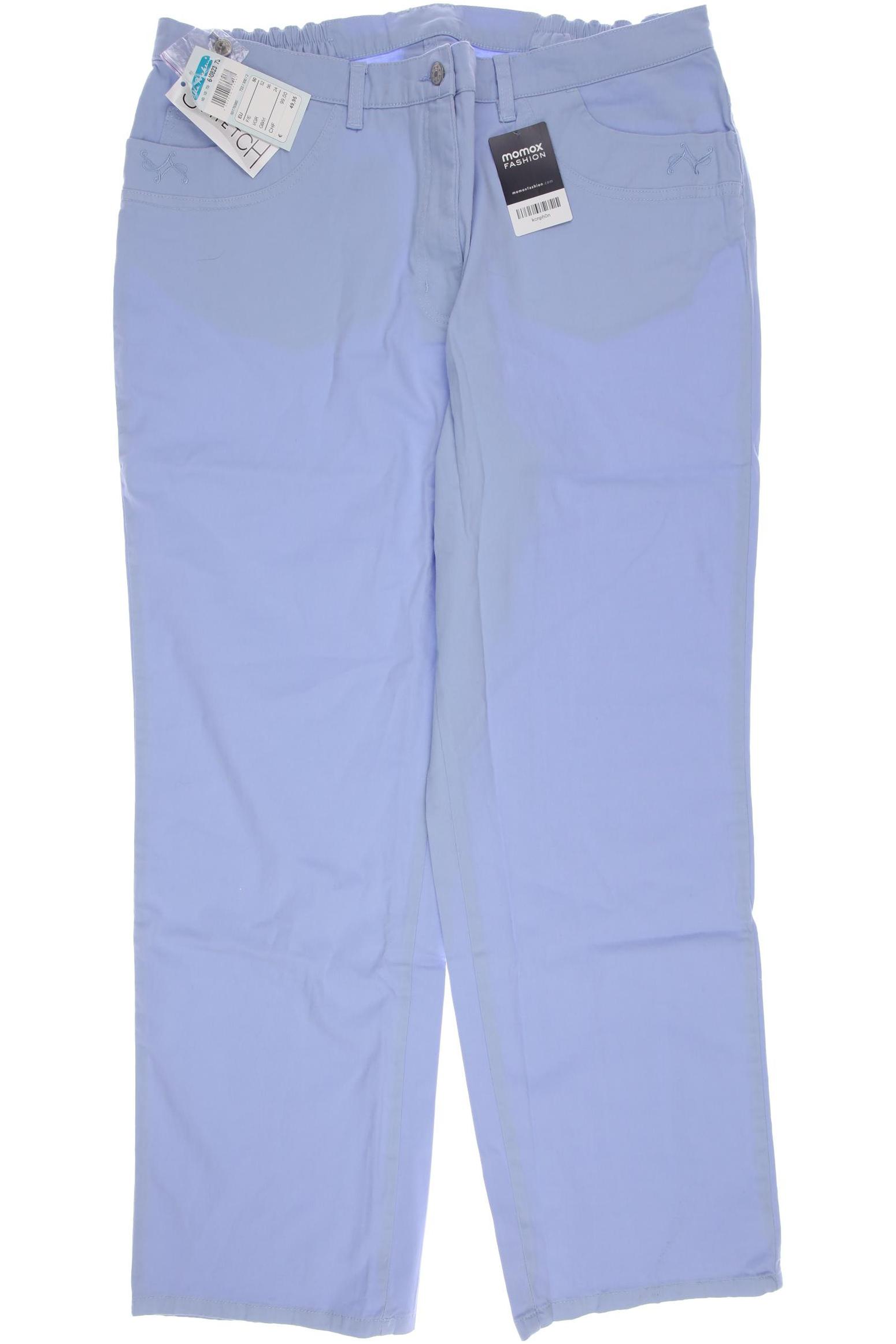 

Ulla Popken Damen Stoffhose, blau