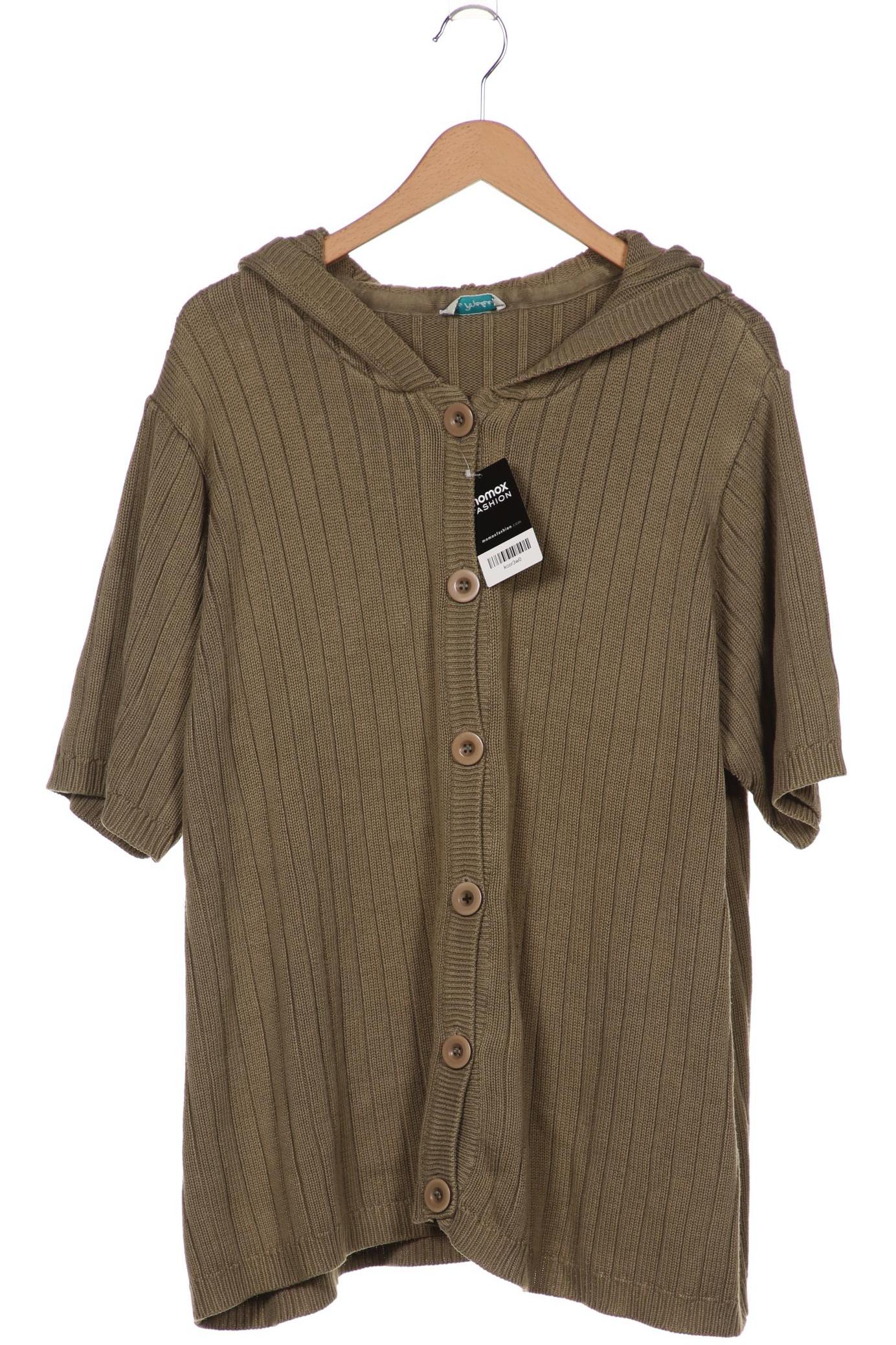 

Ulla Popken Damen Strickjacke, grün, Gr. 58