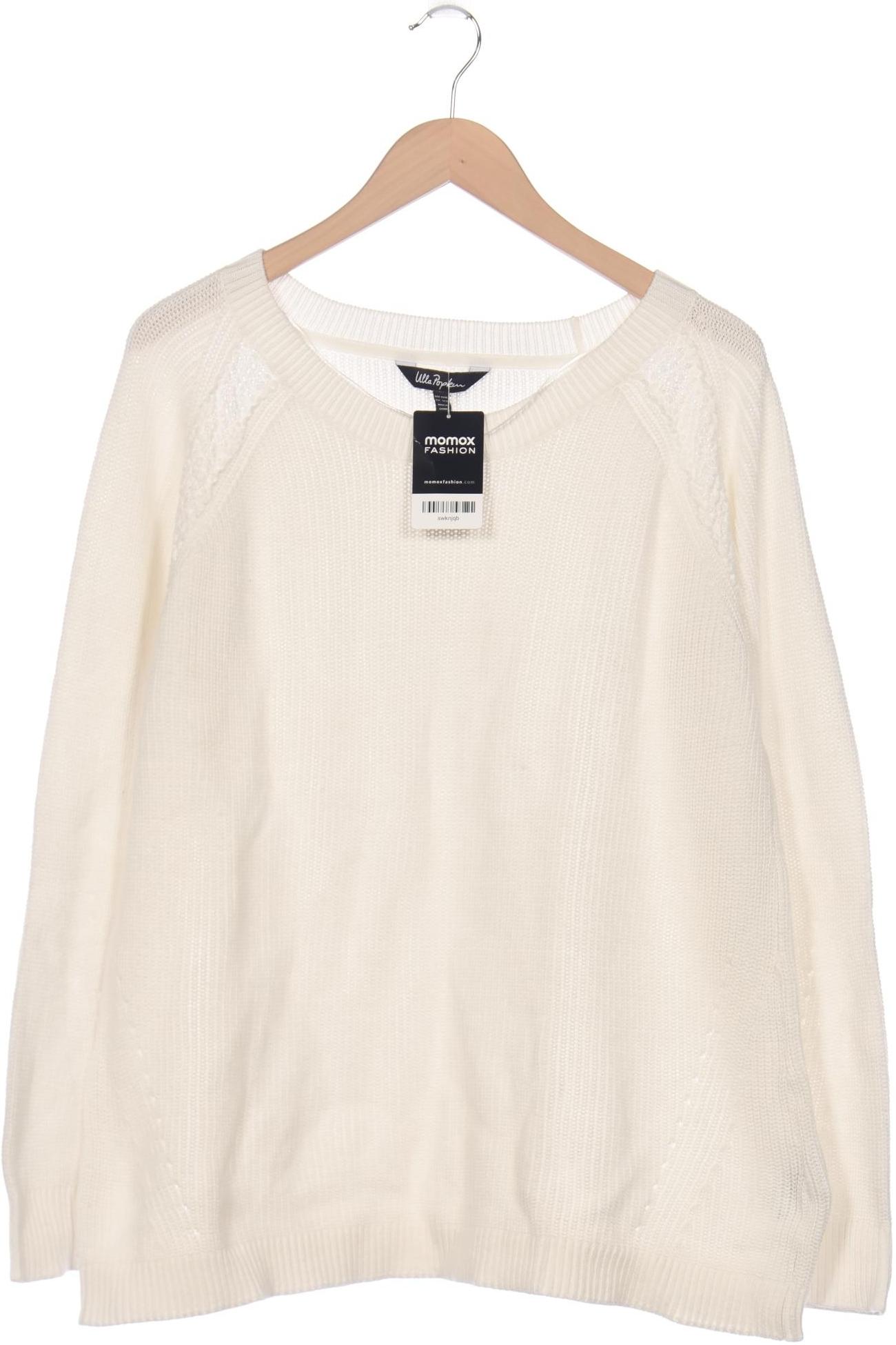 

Ulla Popken Damen Pullover, weiß, Gr. 46