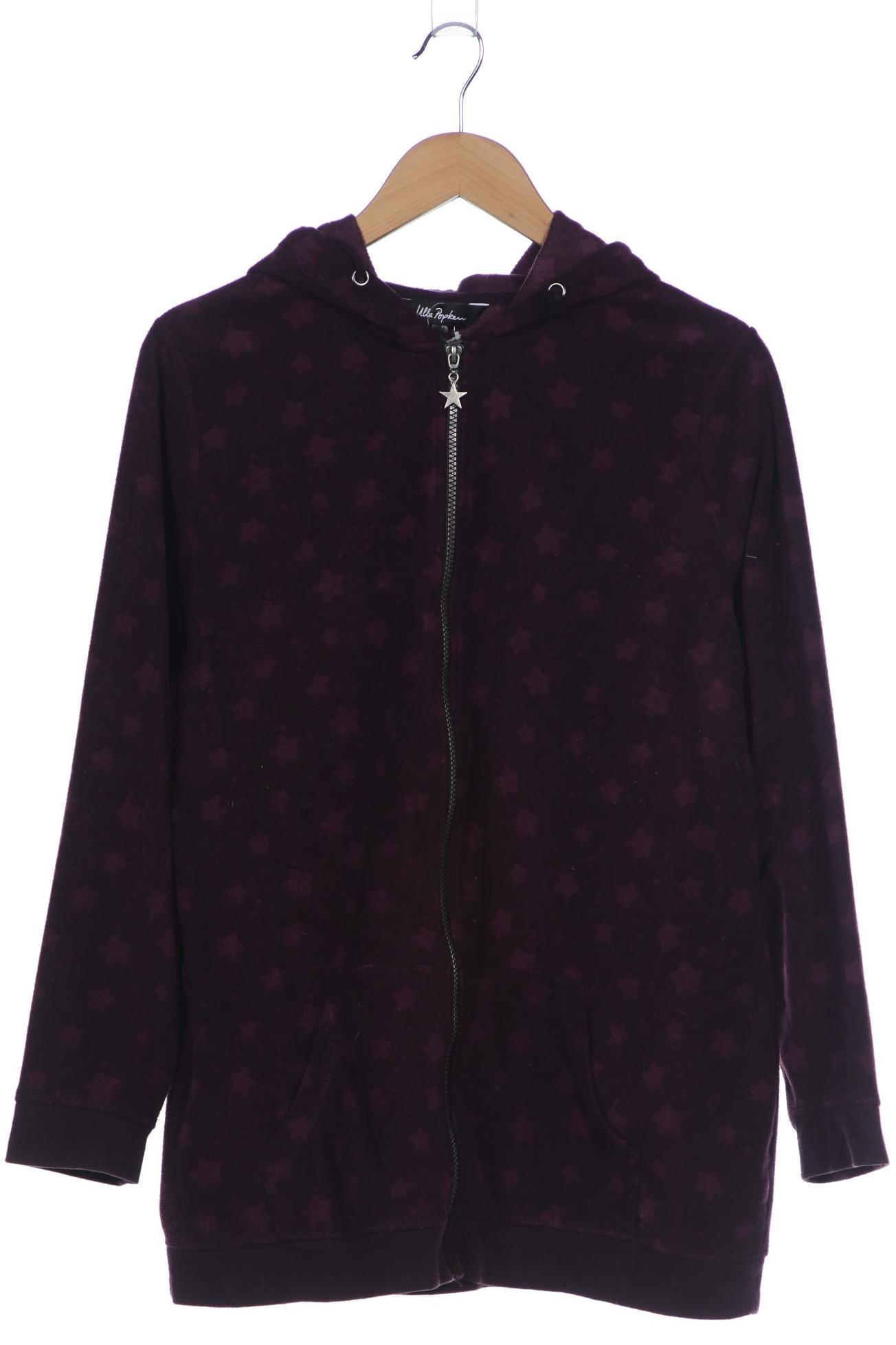 

Ulla Popken Damen Kapuzenpullover, bordeaux, Gr. 42