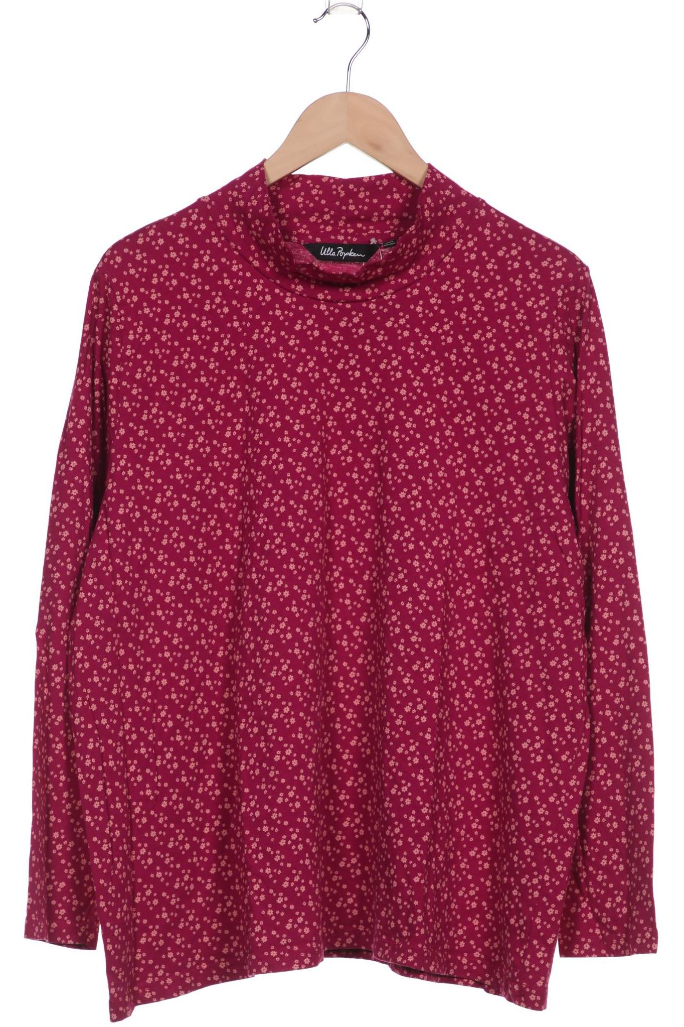 

Ulla Popken Damen Langarmshirt, bordeaux, Gr. 50