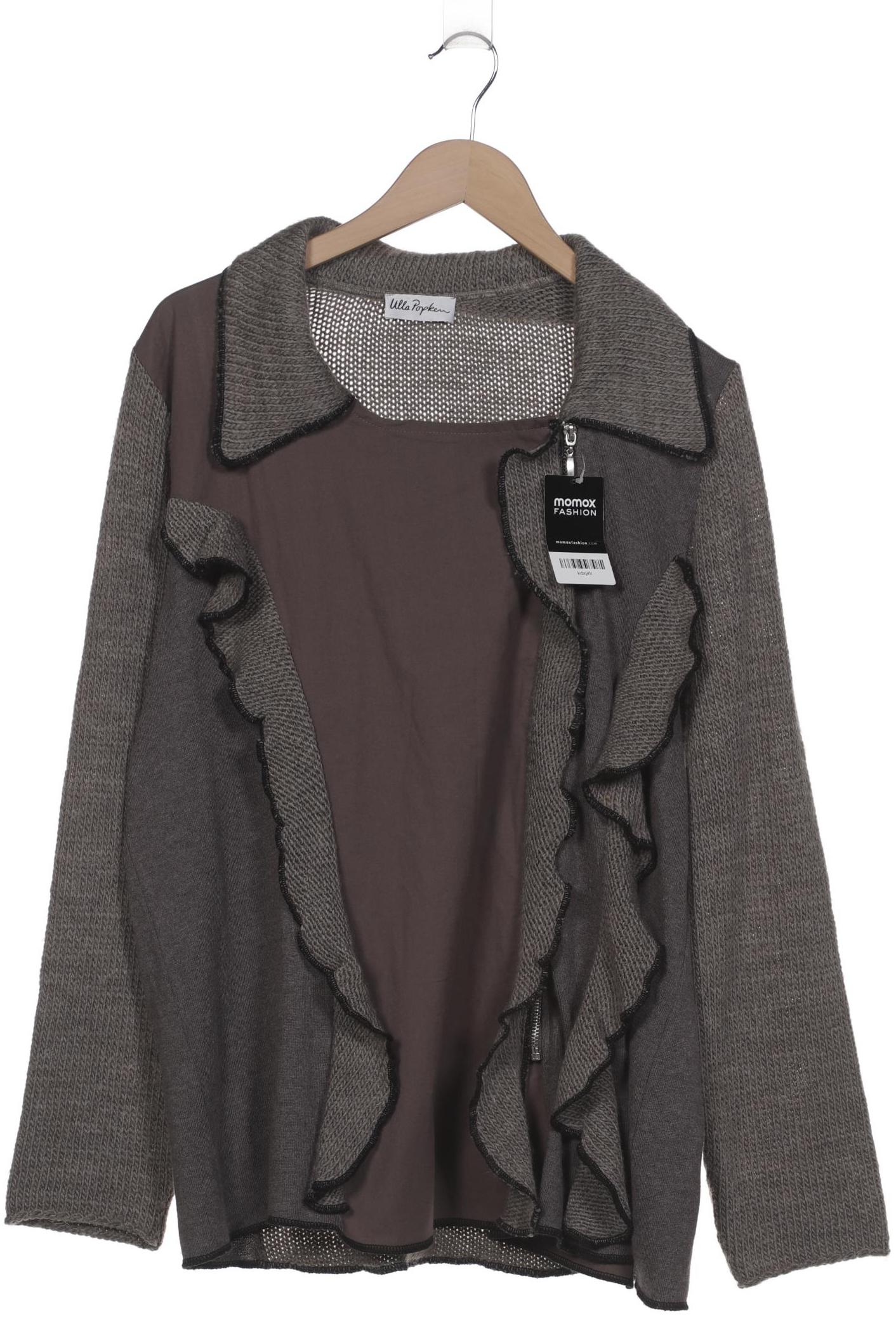 

Ulla Popken Damen Strickjacke, braun, Gr. 50