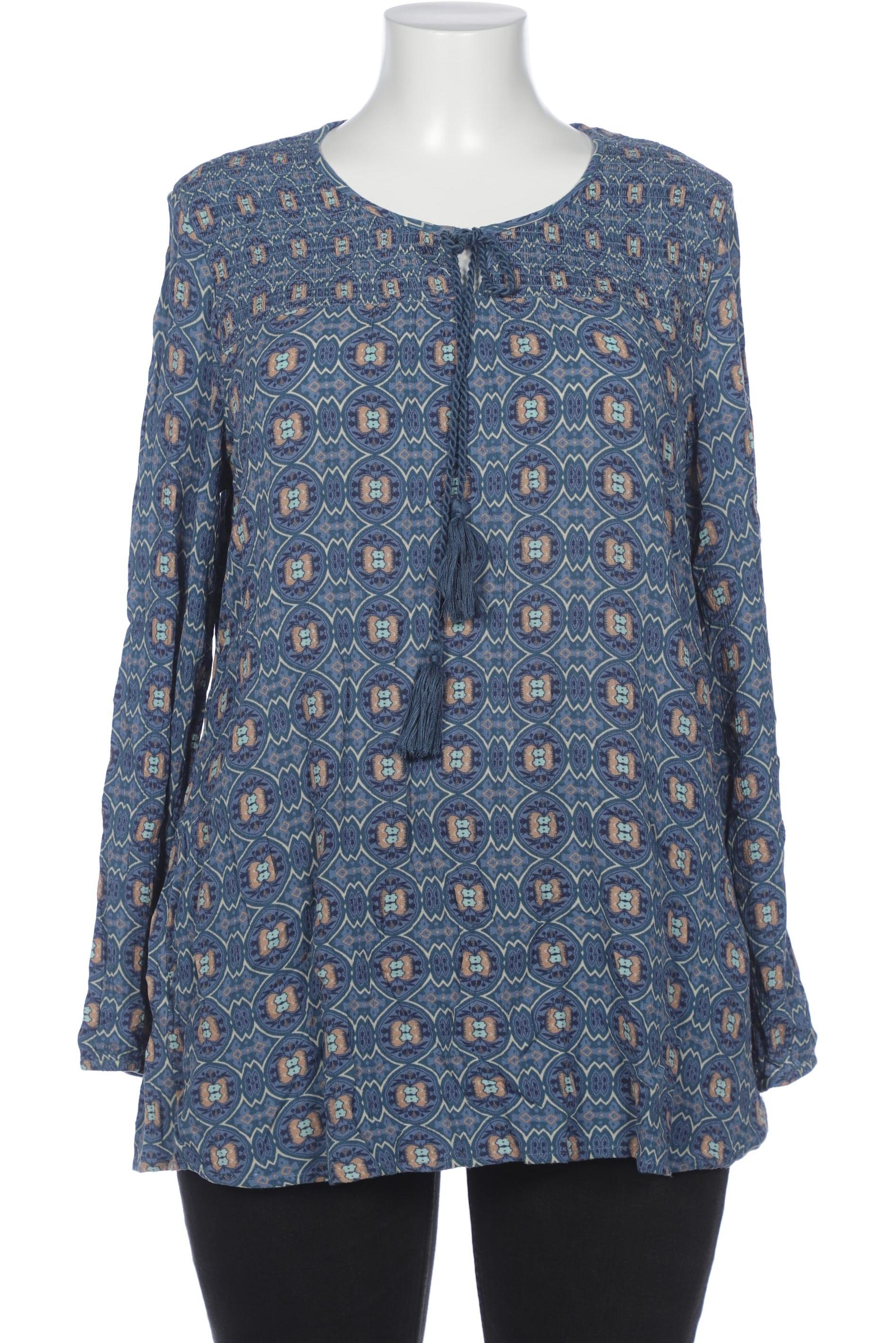 

Ulla Popken Damen Bluse, blau, Gr. 42