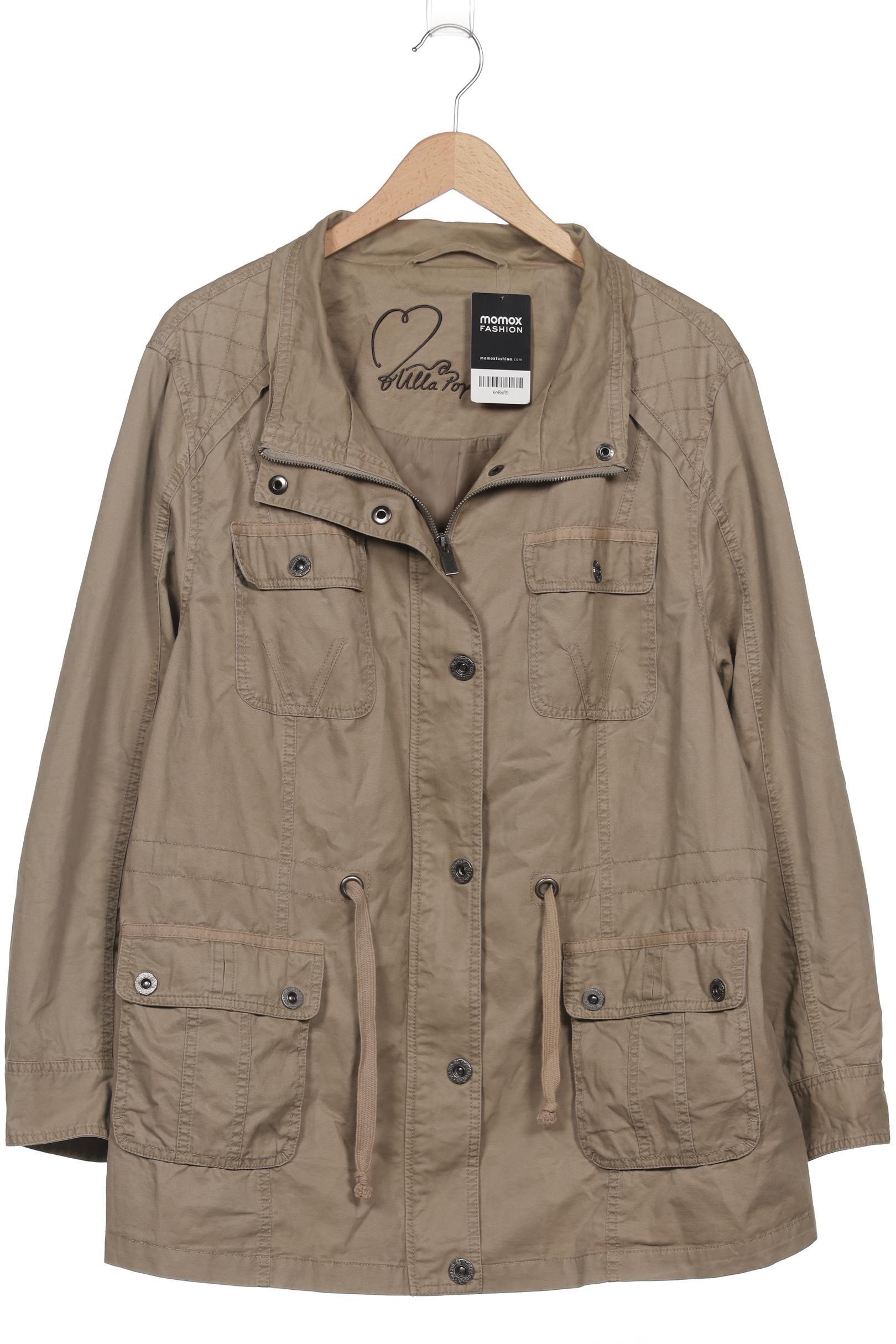 

Ulla Popken Damen Jacke, beige, Gr. 46