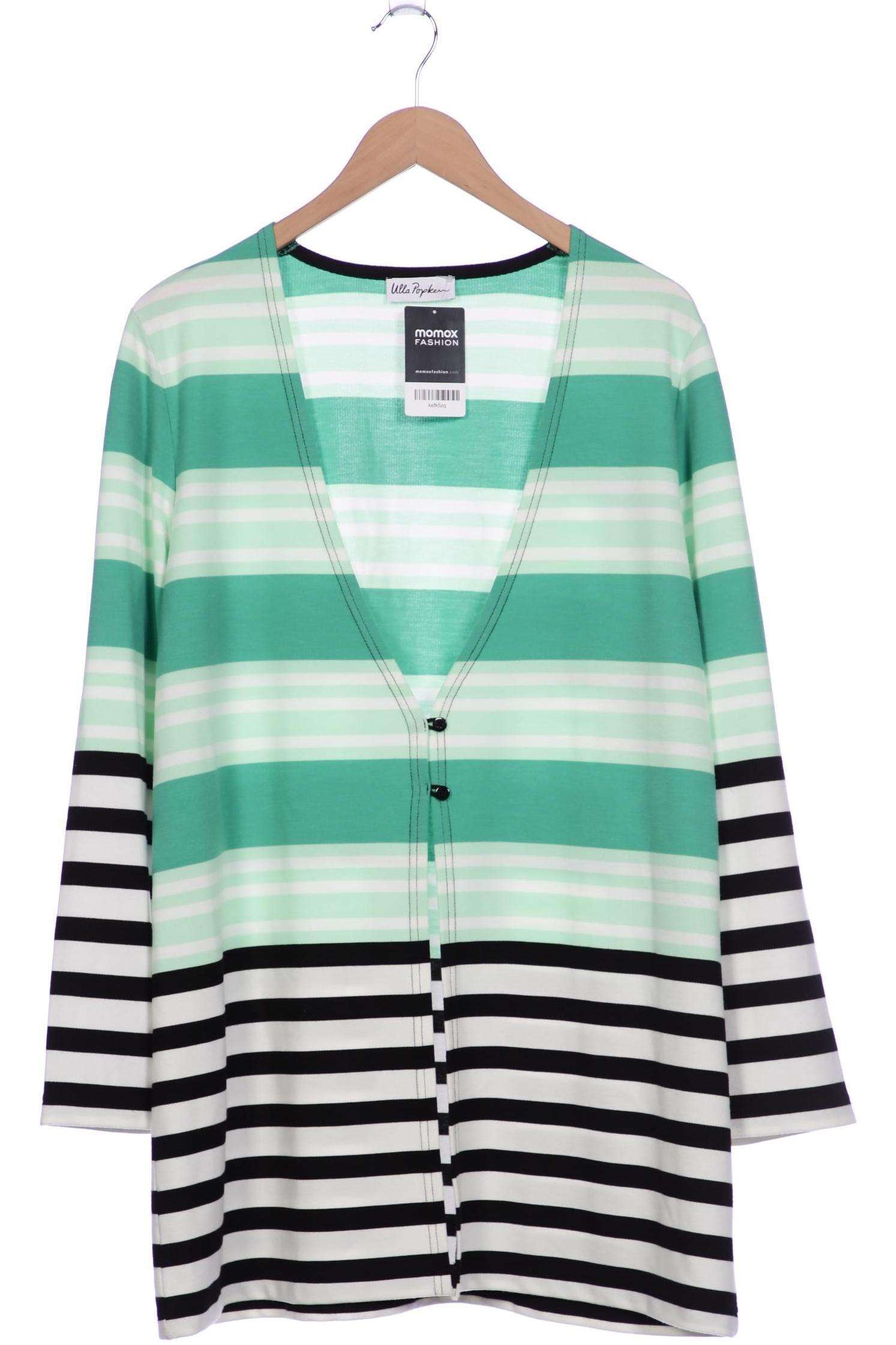 

Ulla Popken Damen Strickjacke, grün, Gr. 46