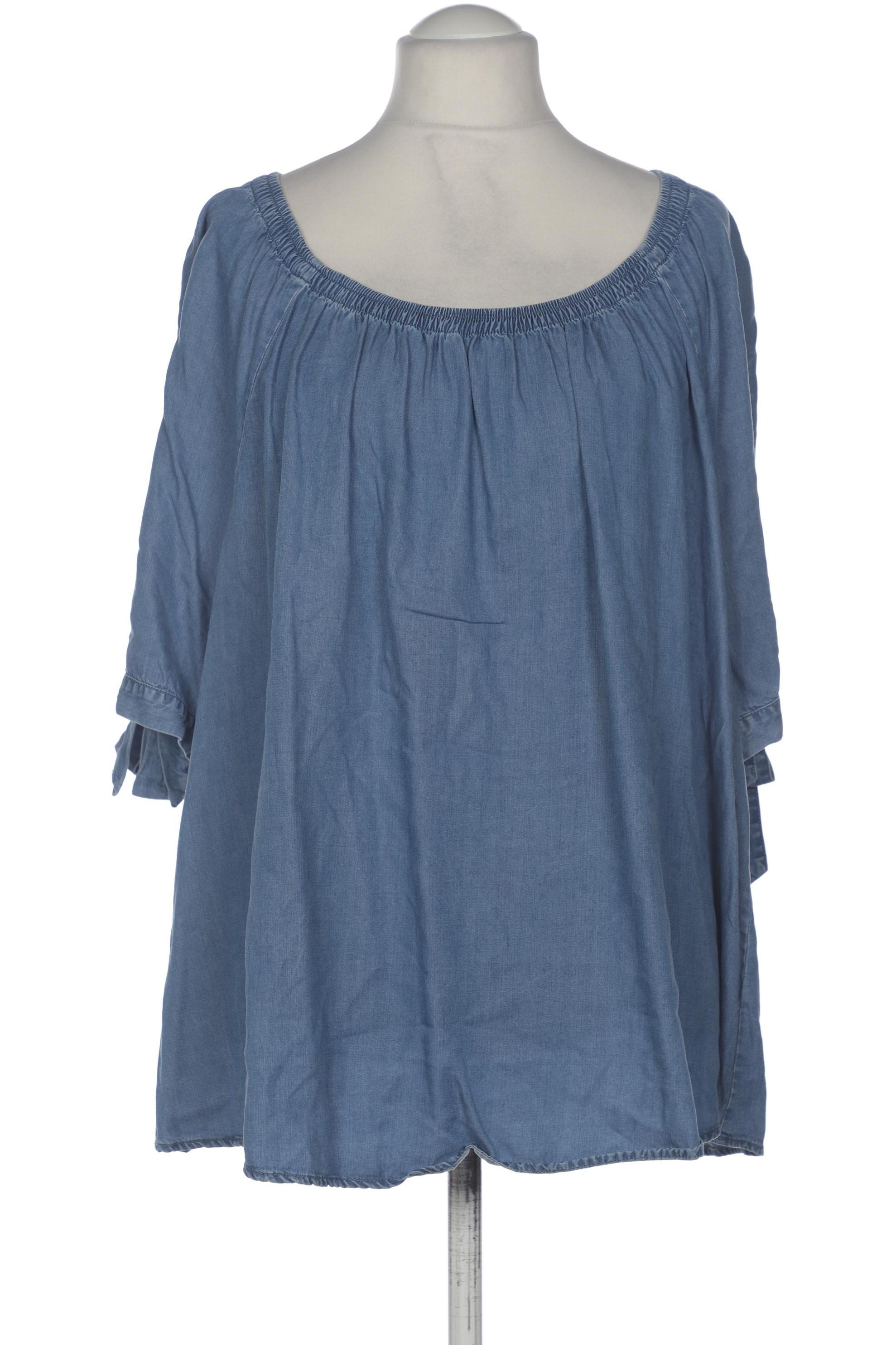 

Ulla Popken Damen Bluse, blau, Gr. 54