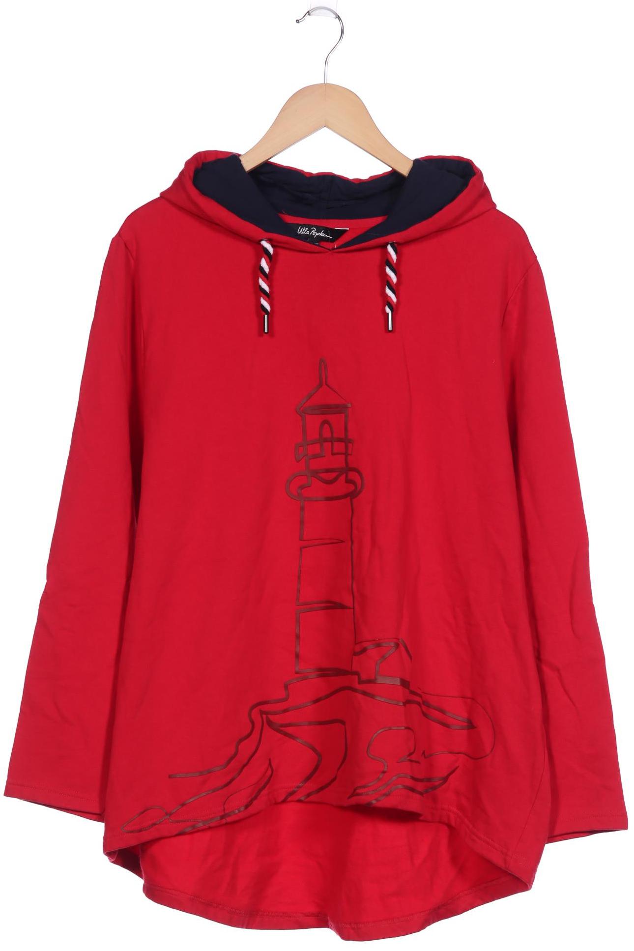 

Ulla Popken Damen Kapuzenpullover, rot