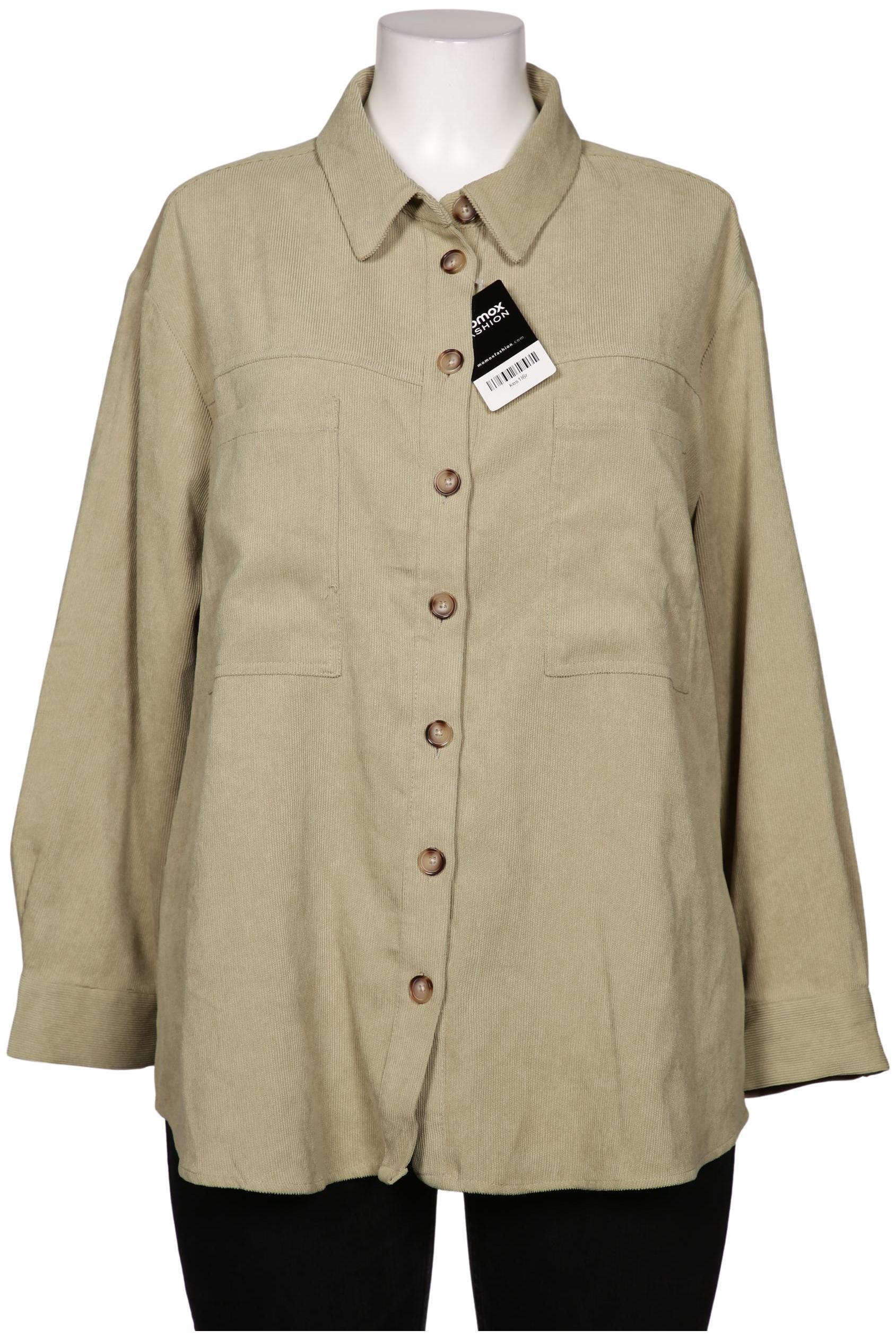 

Ulla Popken Damen Bluse, hellgrün, Gr. 46