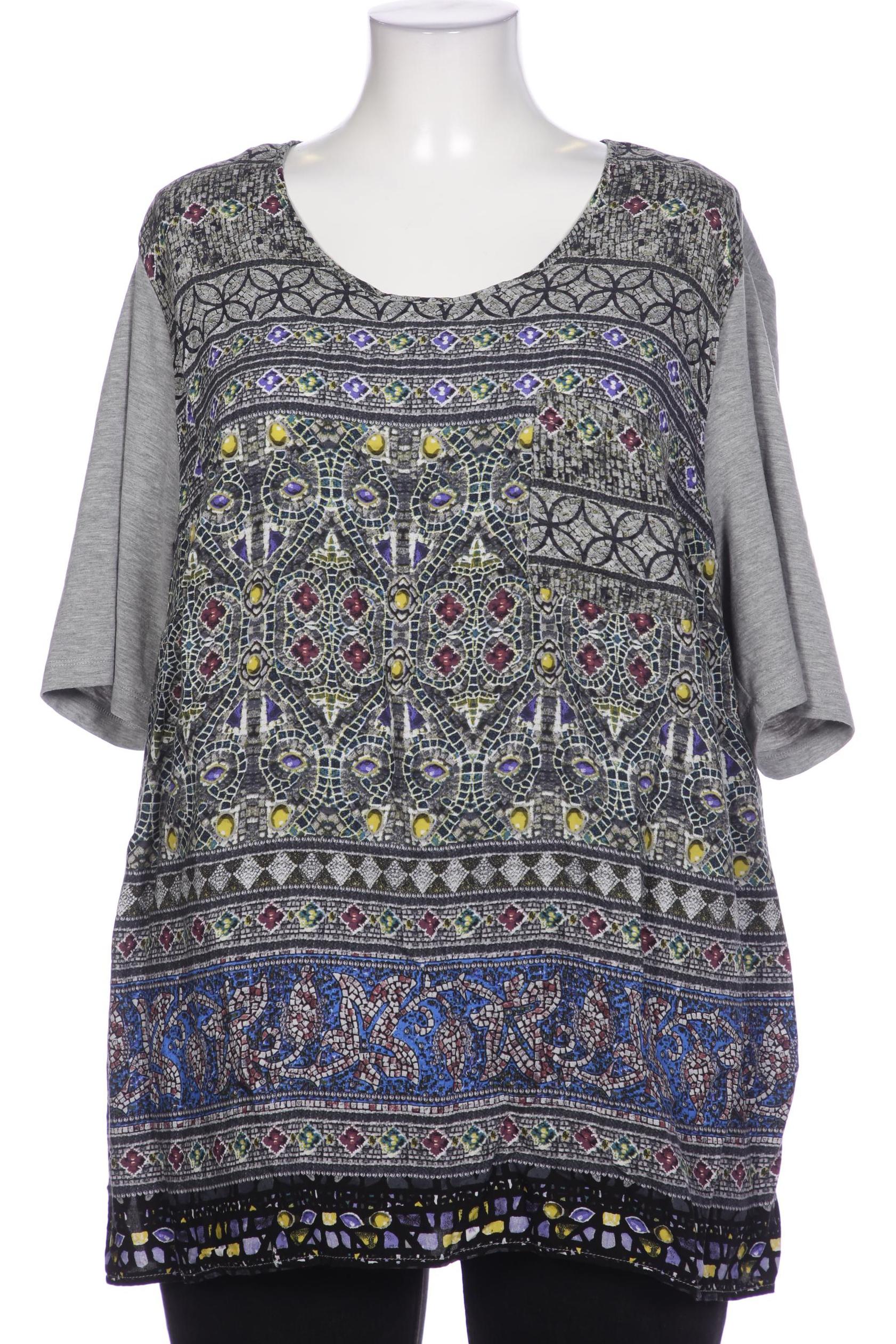 

Ulla Popken Damen Bluse, grau, Gr. 50