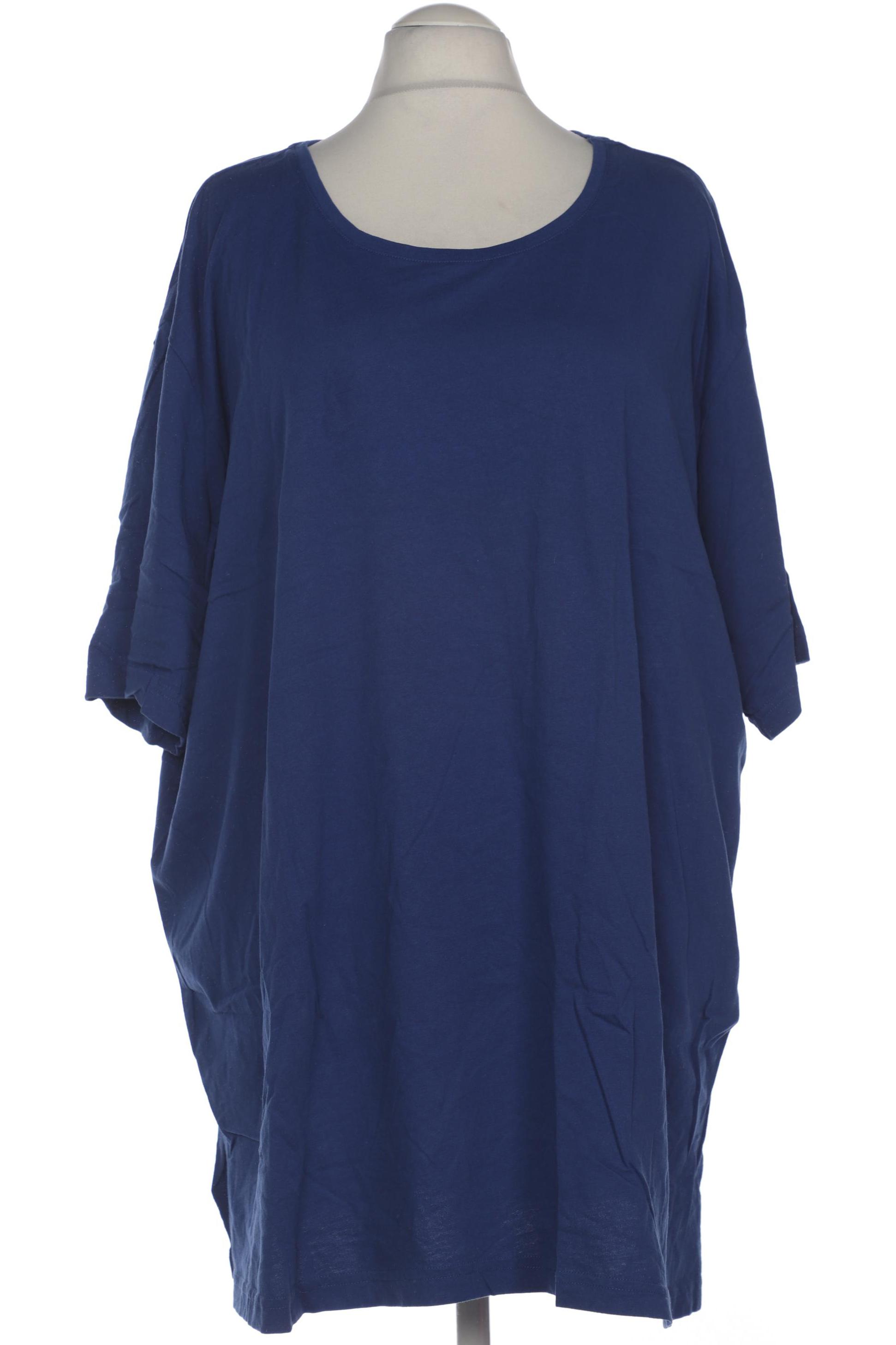 

Ulla Popken Damen T-Shirt, blau, Gr. 58