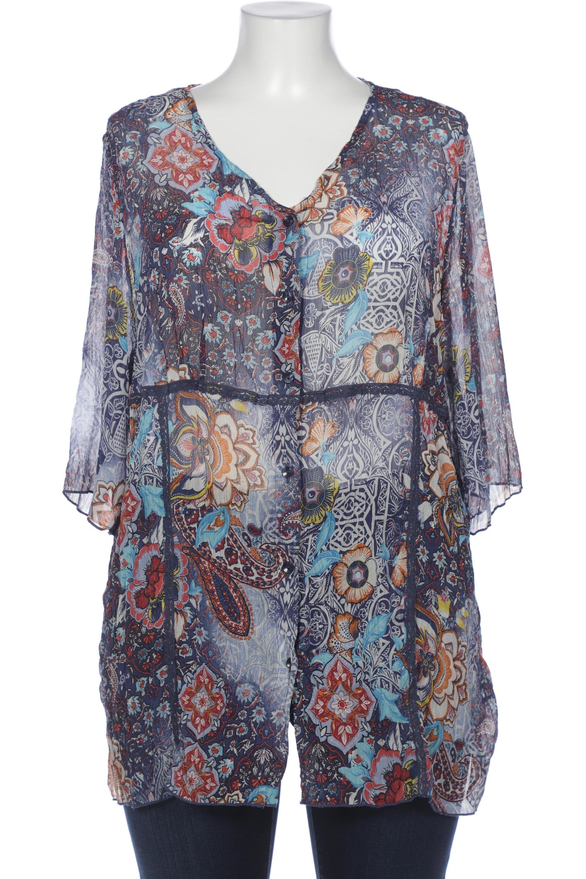 

Ulla Popken Damen Bluse, marineblau, Gr. 46