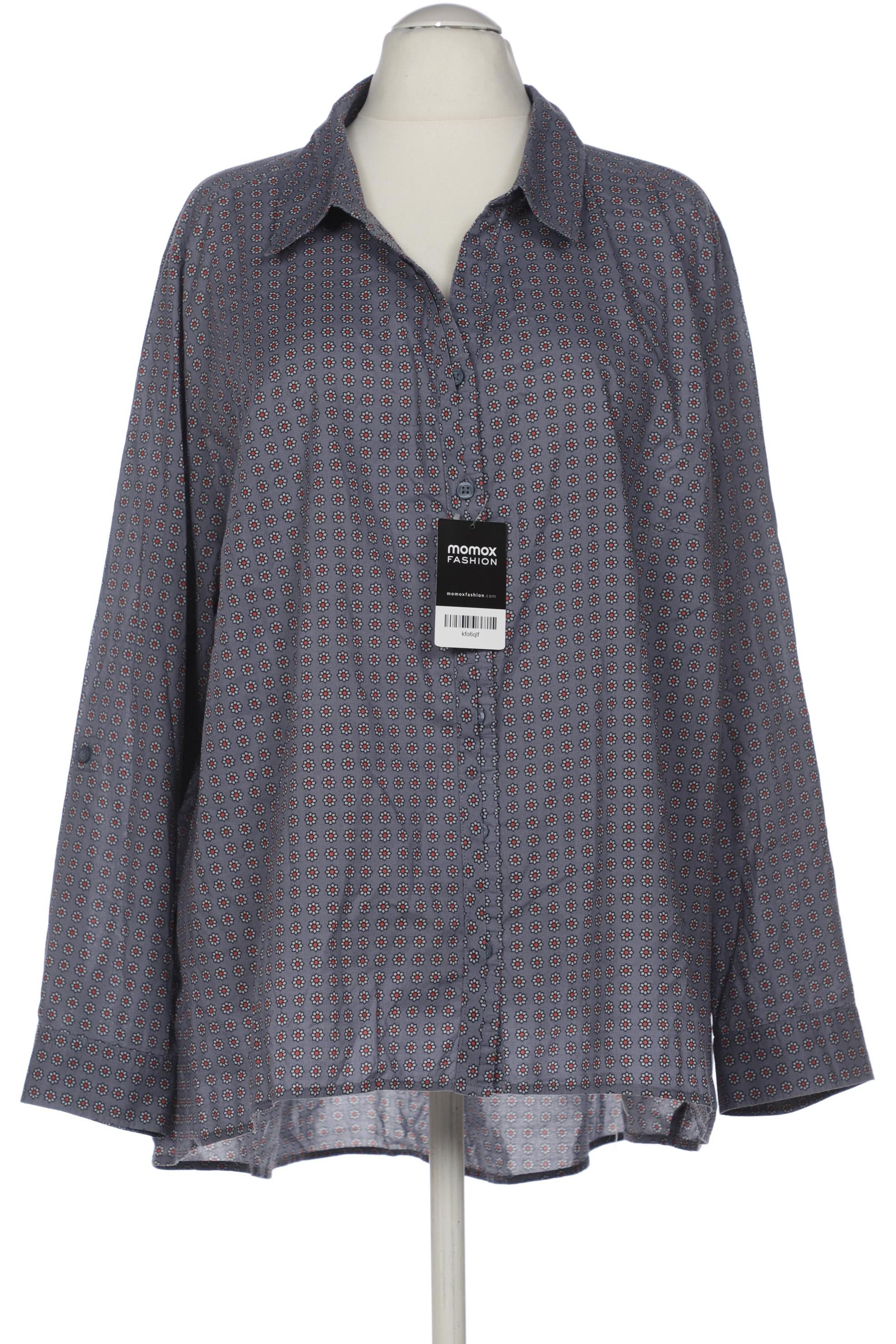 

Ulla Popken Damen Bluse, blau, Gr. 54