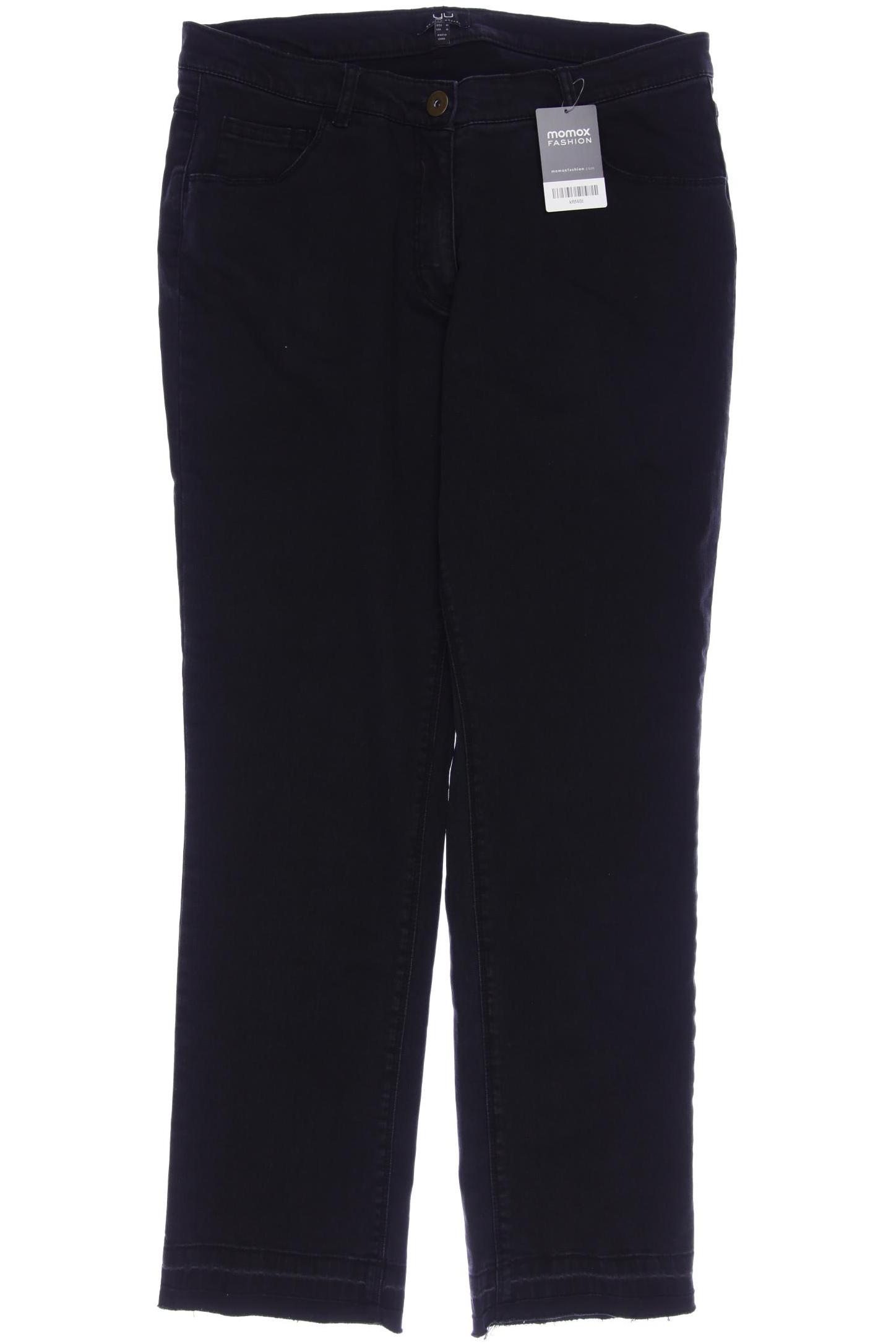 

Ulla Popken Damen Jeans, schwarz