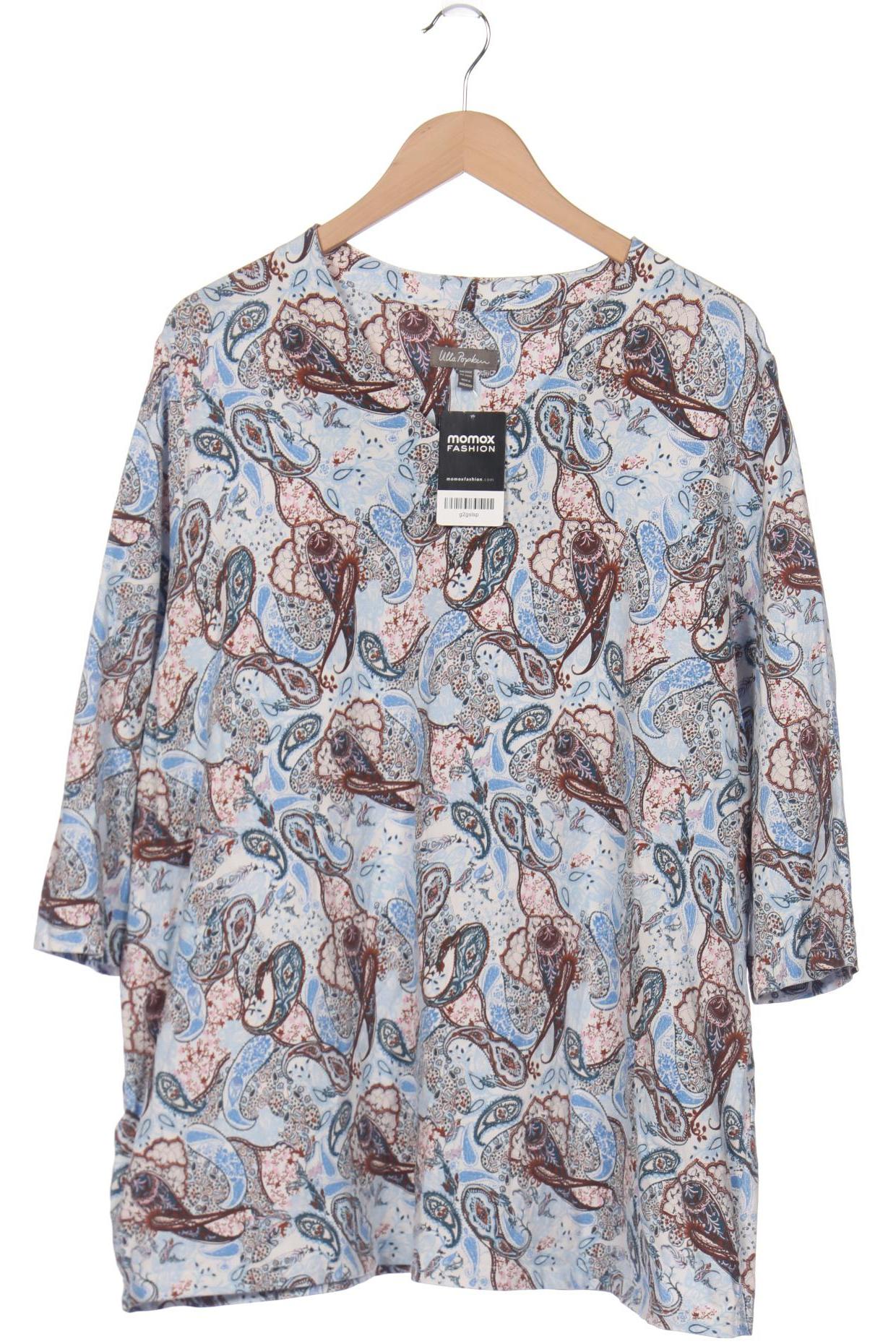 

Ulla Popken Damen Langarmshirt, hellblau, Gr. 50