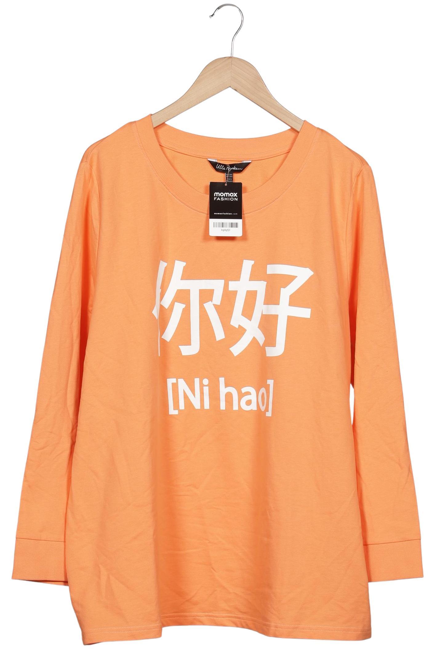 

Ulla Popken Damen Sweatshirt, orange, Gr. 50