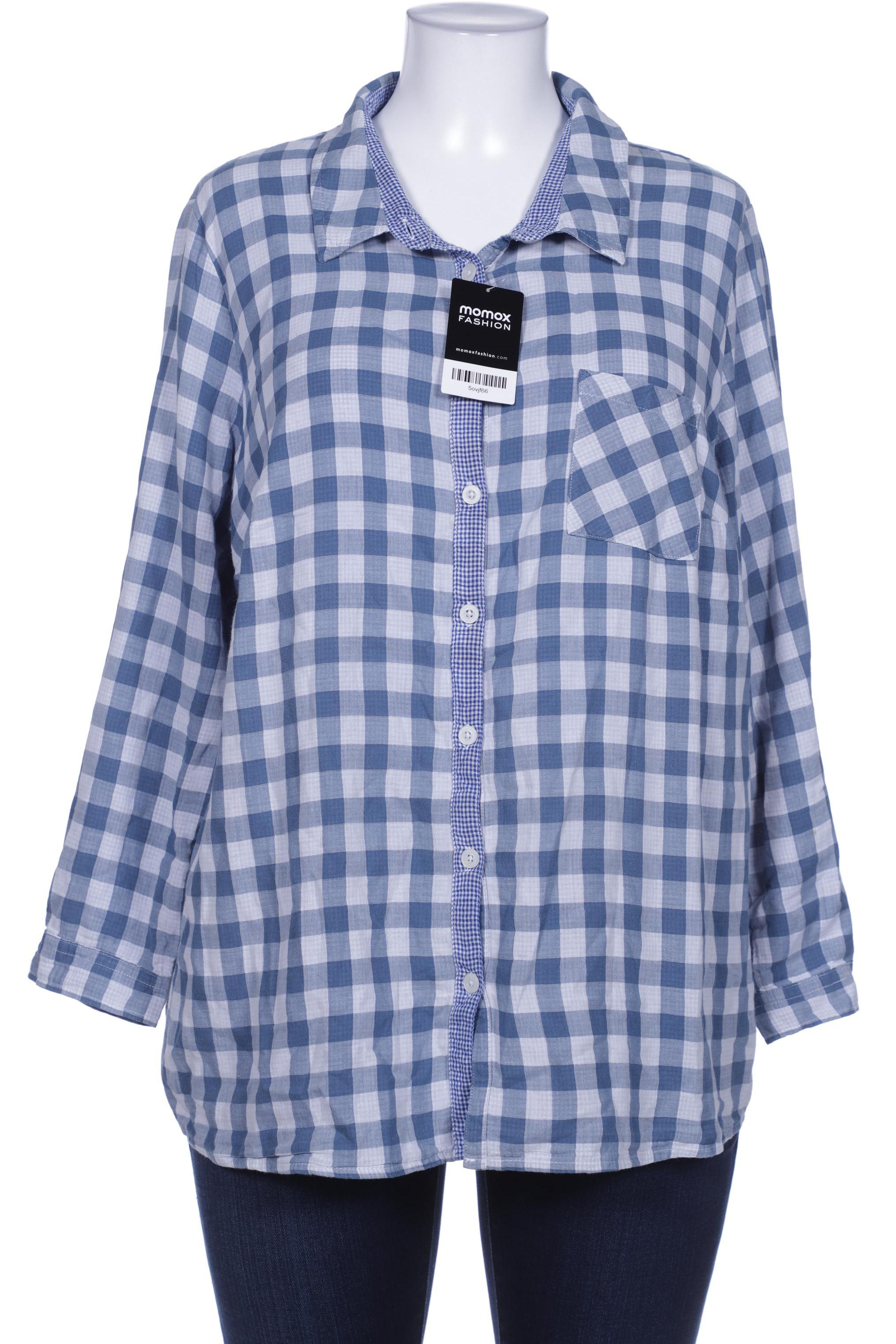 

Ulla Popken Damen Bluse, blau, Gr. 50